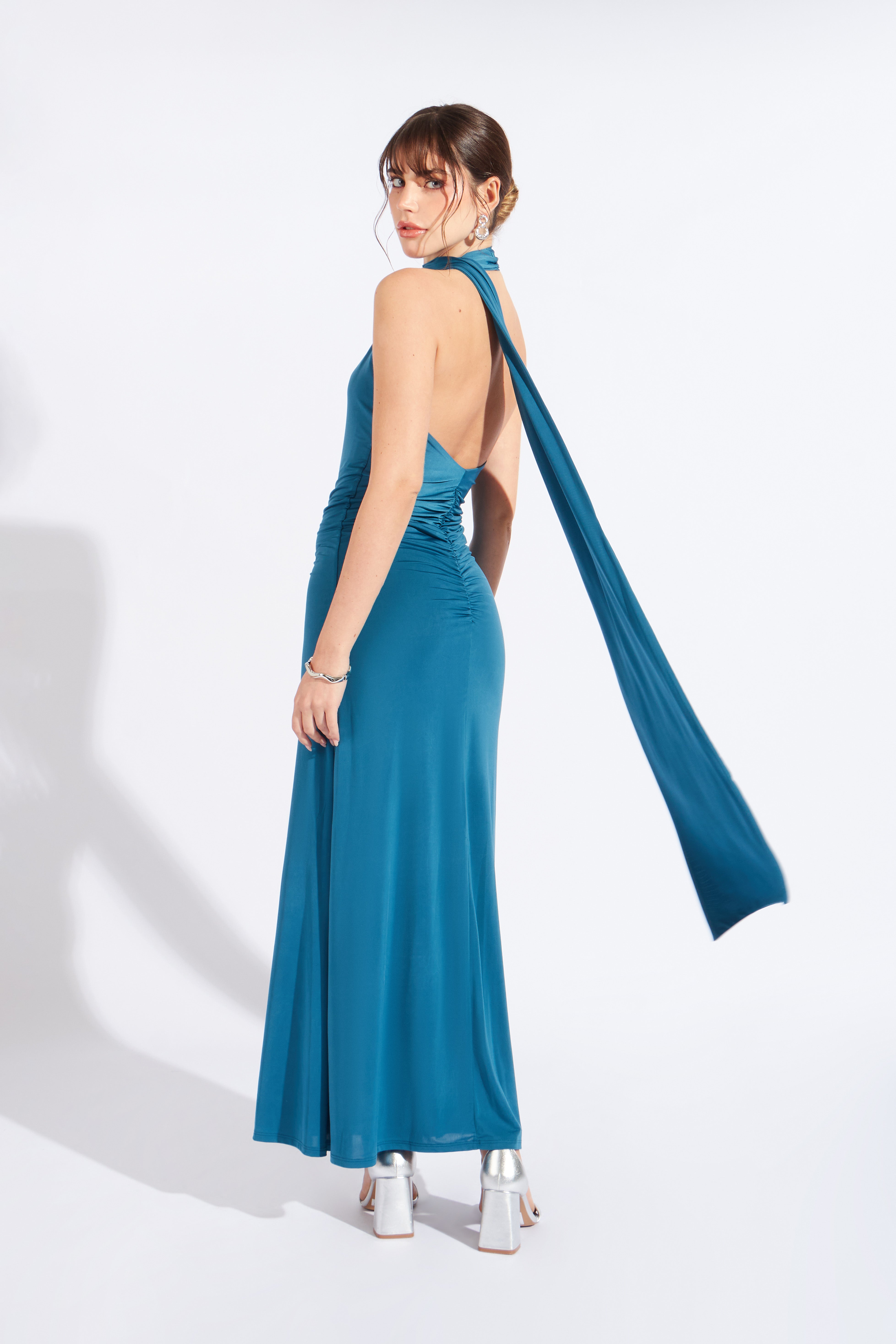 Vestido Atenas - Cobalto