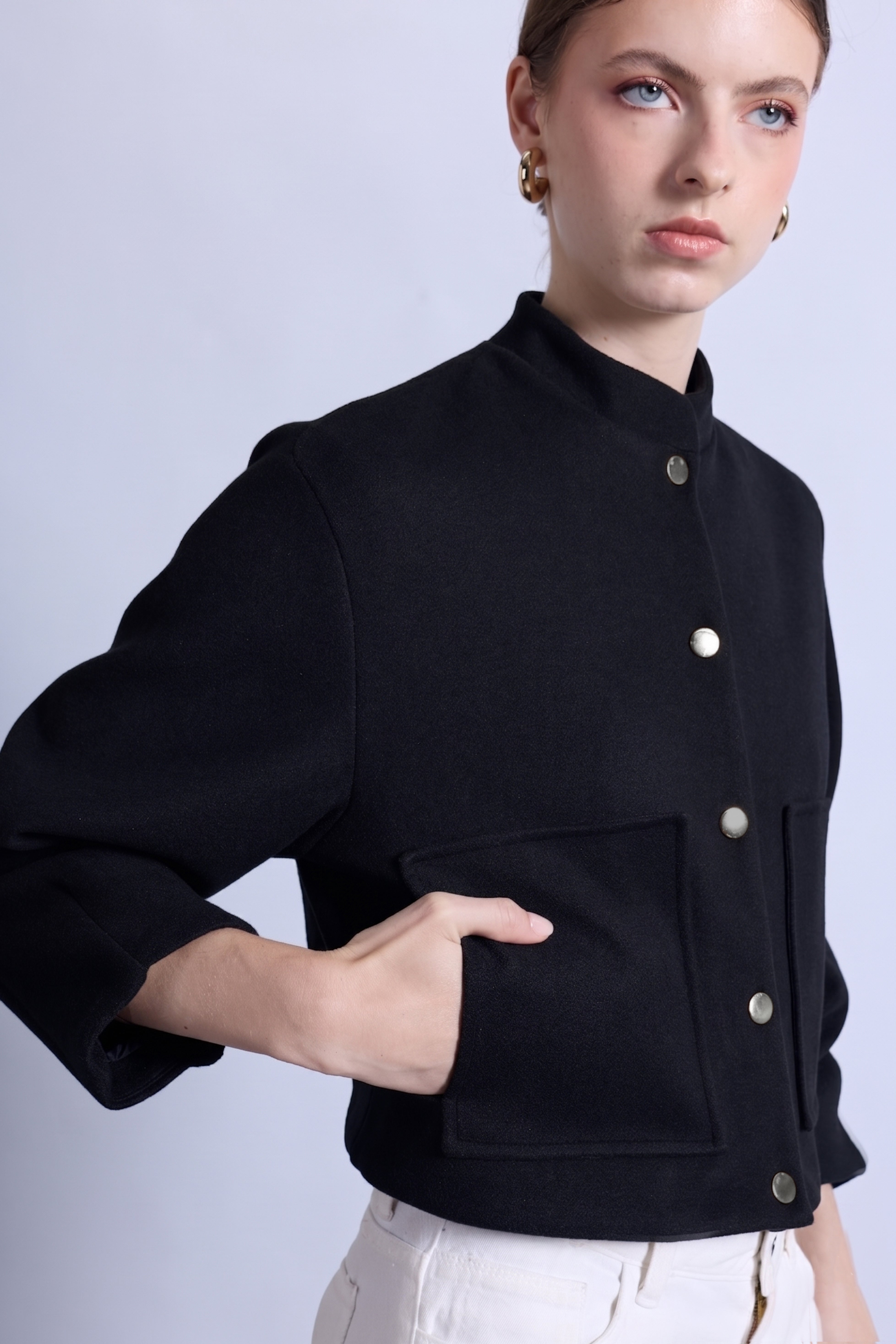 Casaca Bomber - Negro