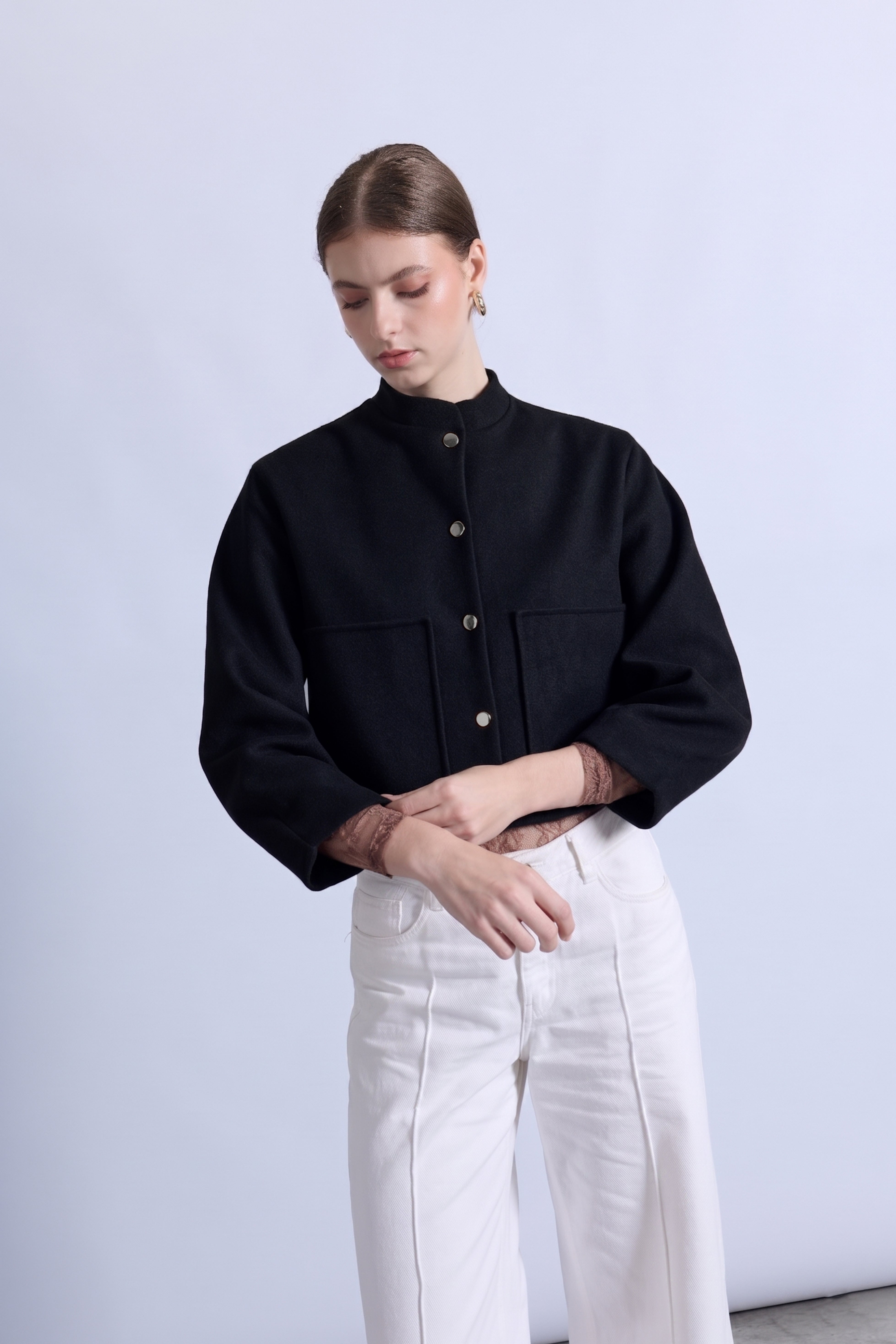 Casaca Bomber - Negro
