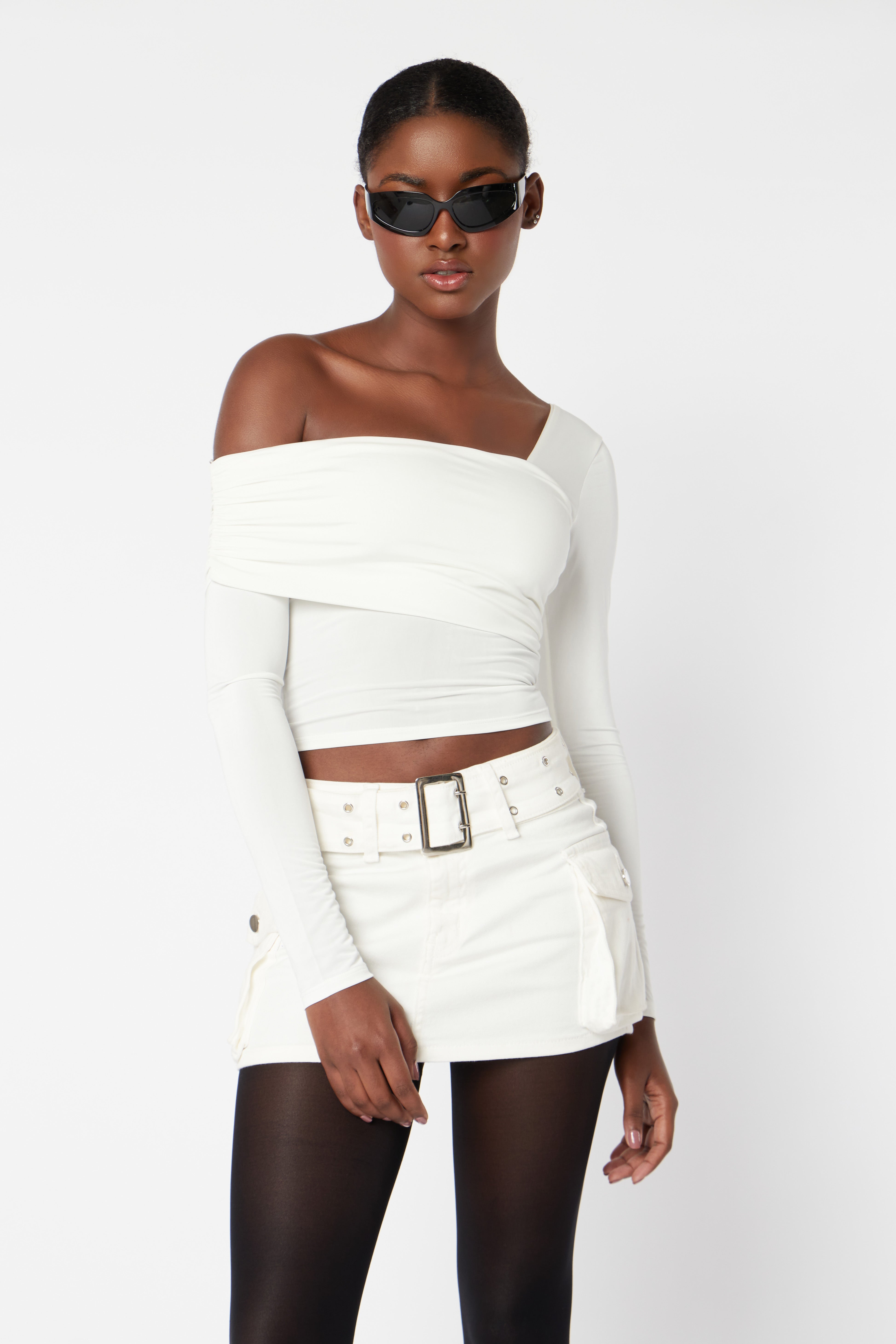 Top One Shoulder - Perla