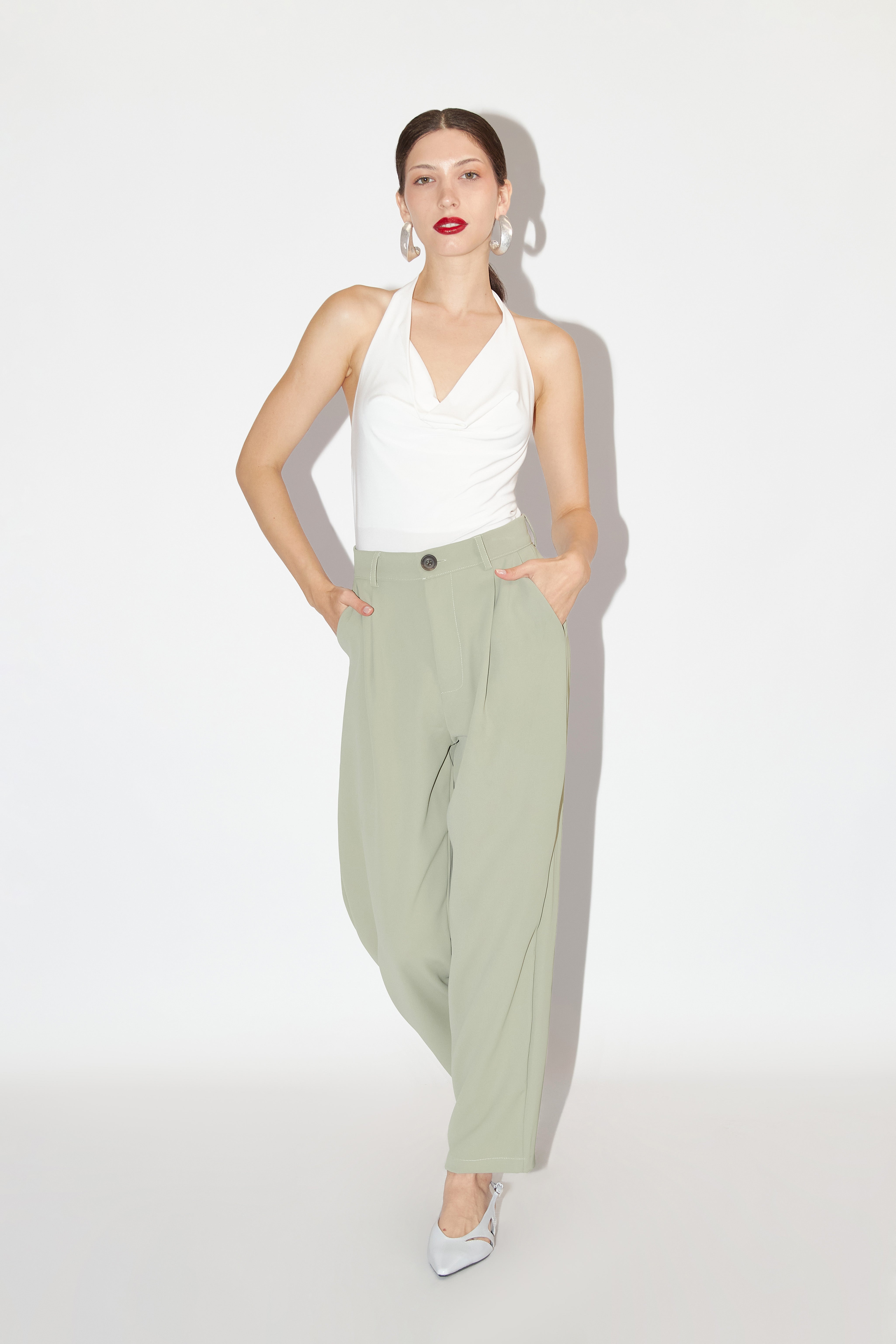 Body Cuello Halter - Perla
