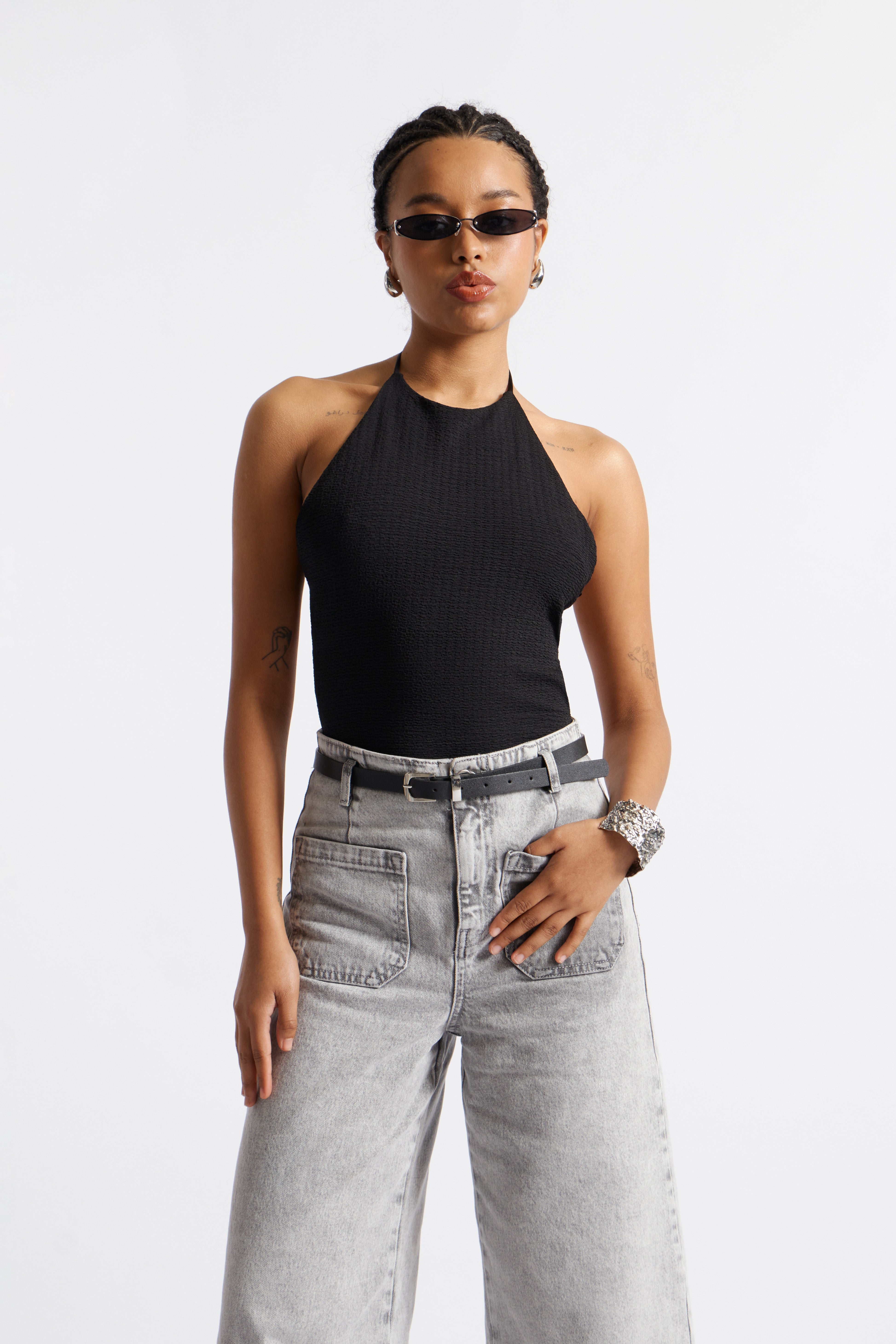 Body Espalda Descubierta - Negro