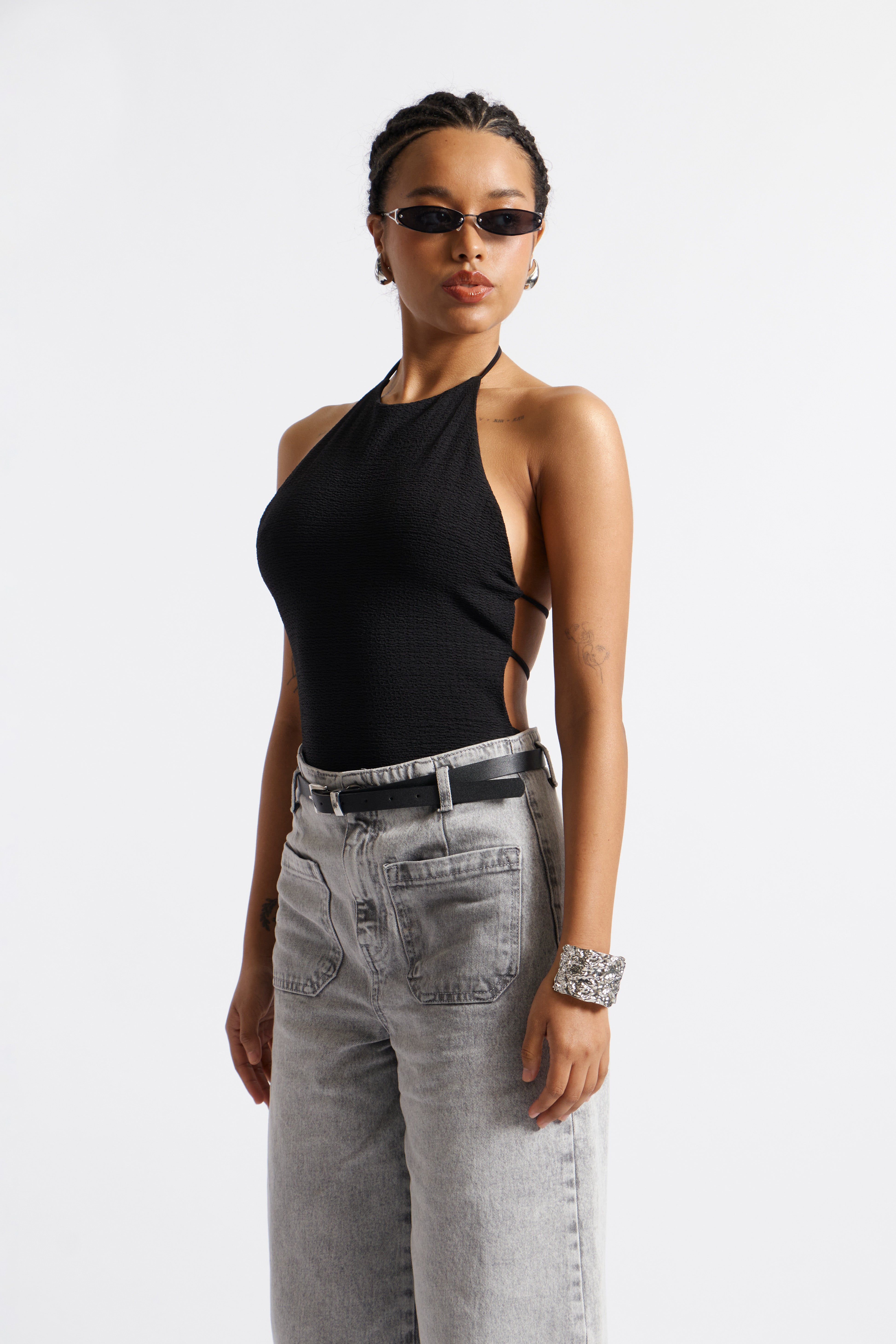 Body Espalda Descubierta - Negro