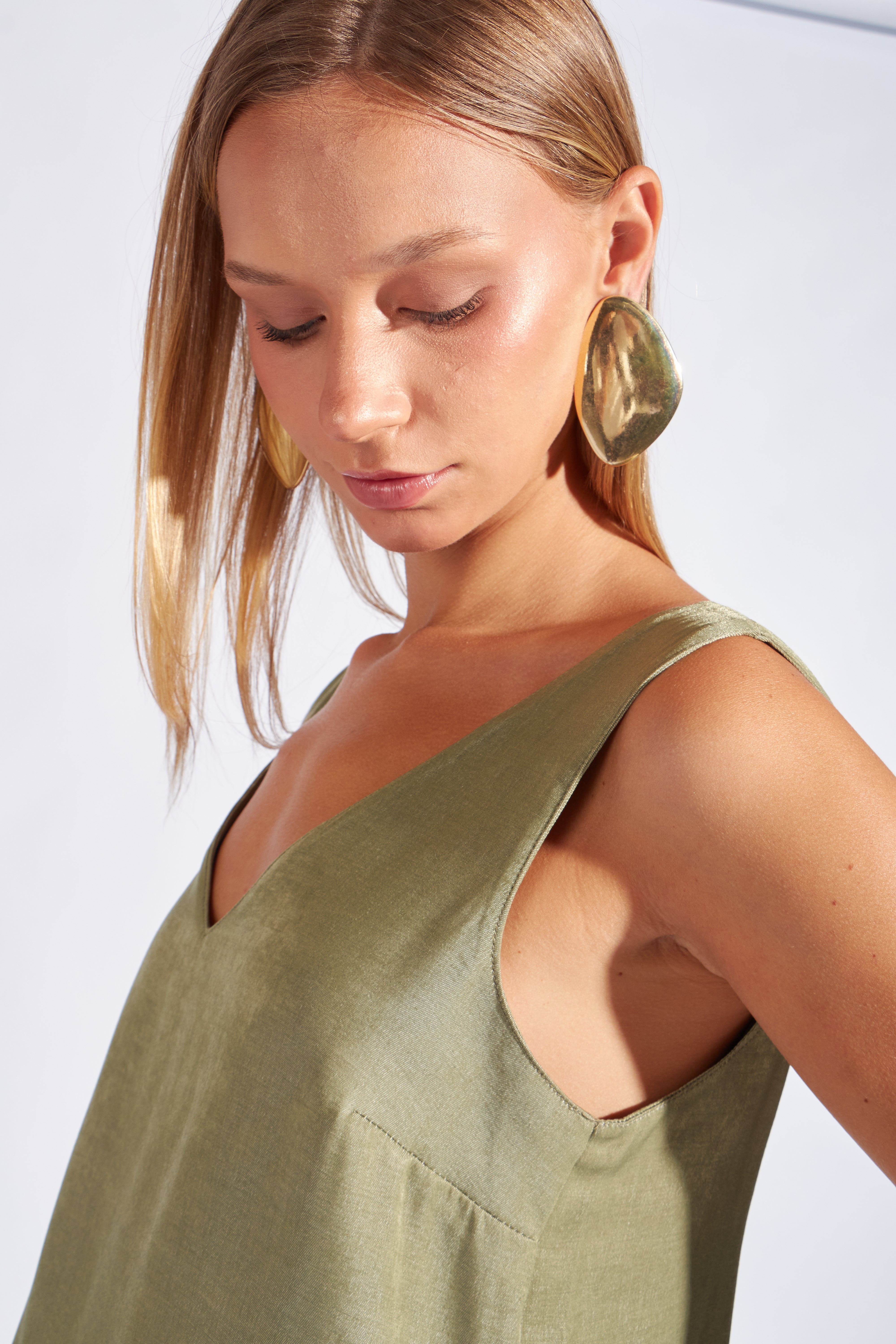 Blusa sin Mangas - Manzana