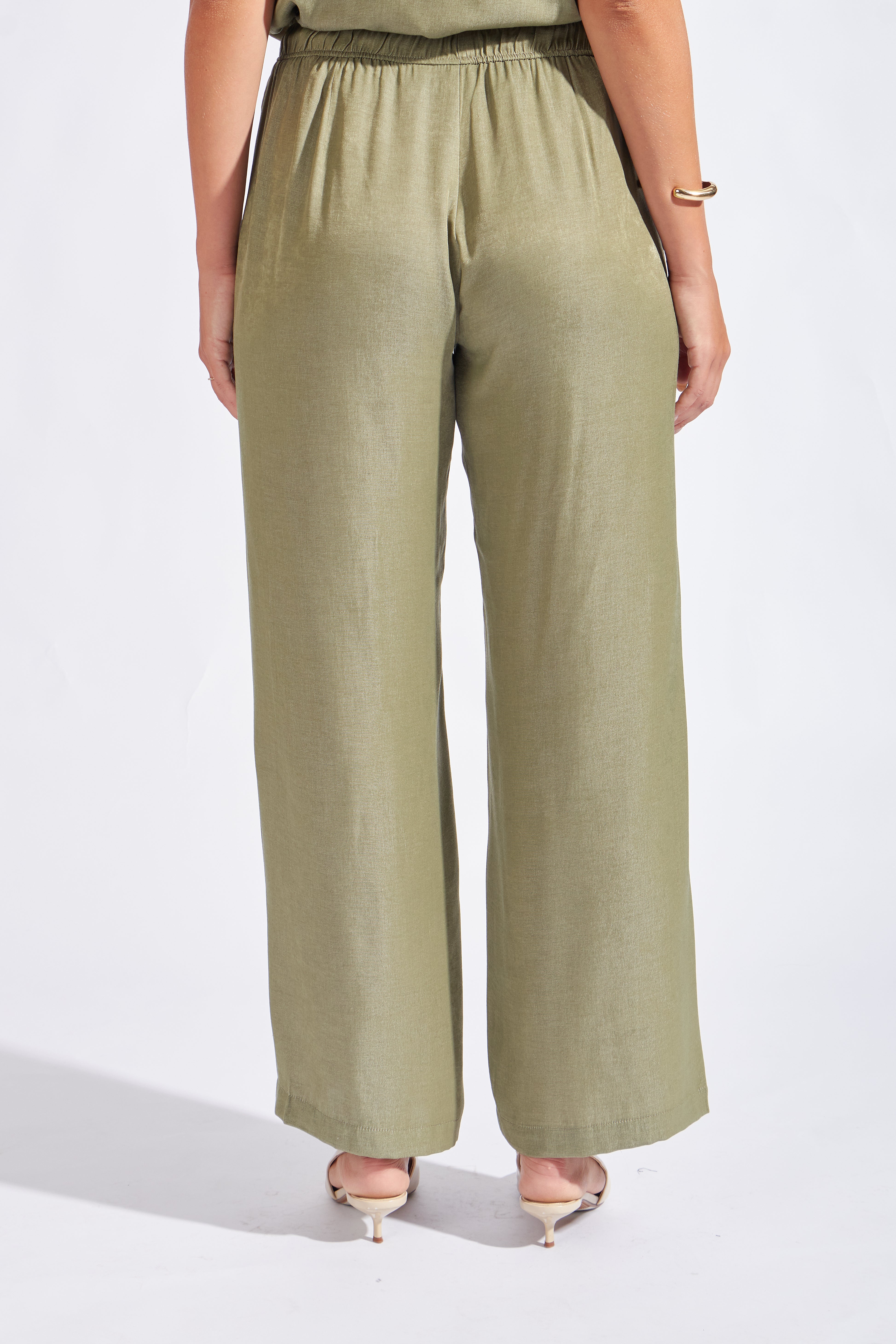 Pantalón Recto Básico - Manzana