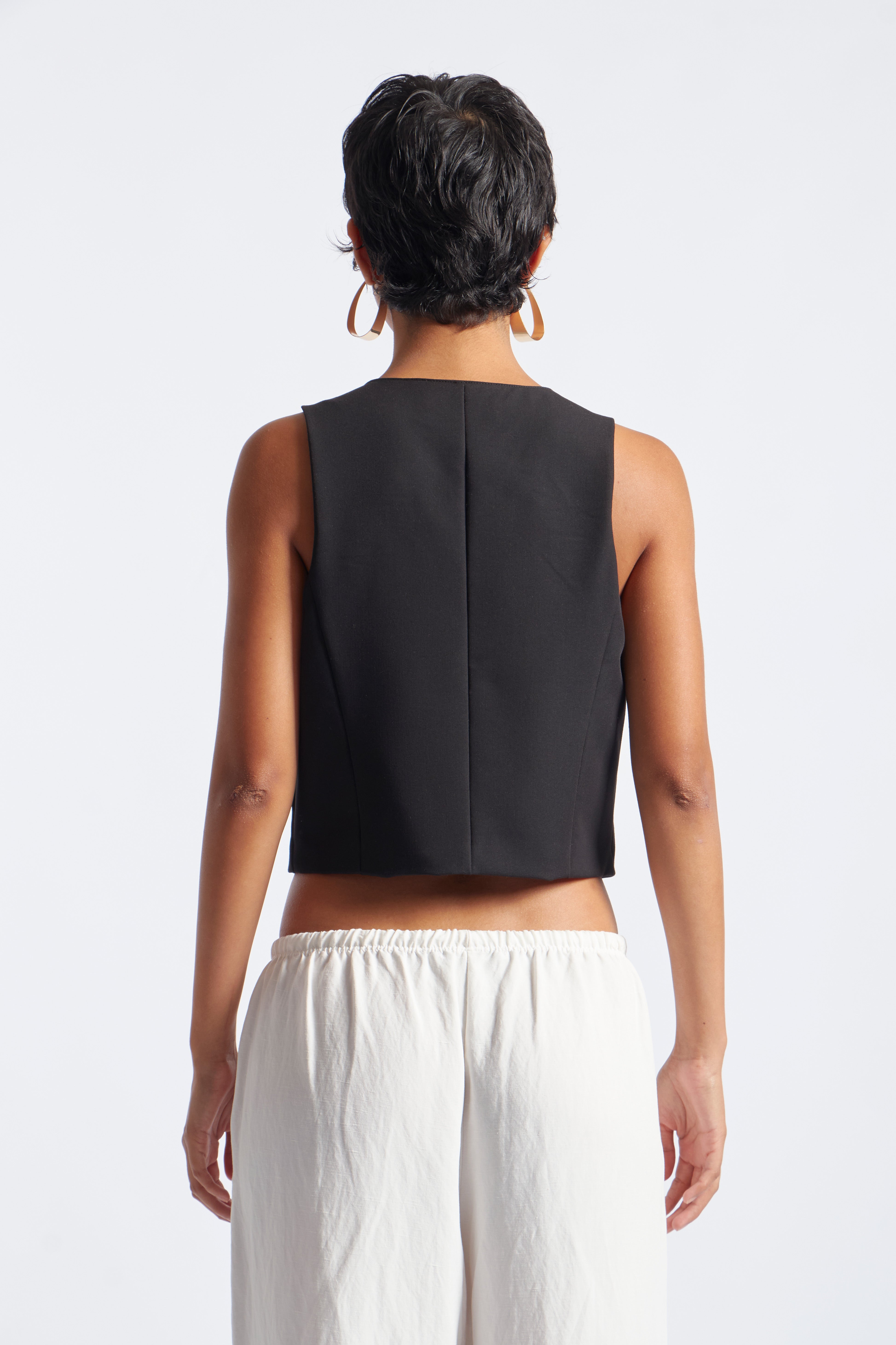 Chaleco Lazos - Negro