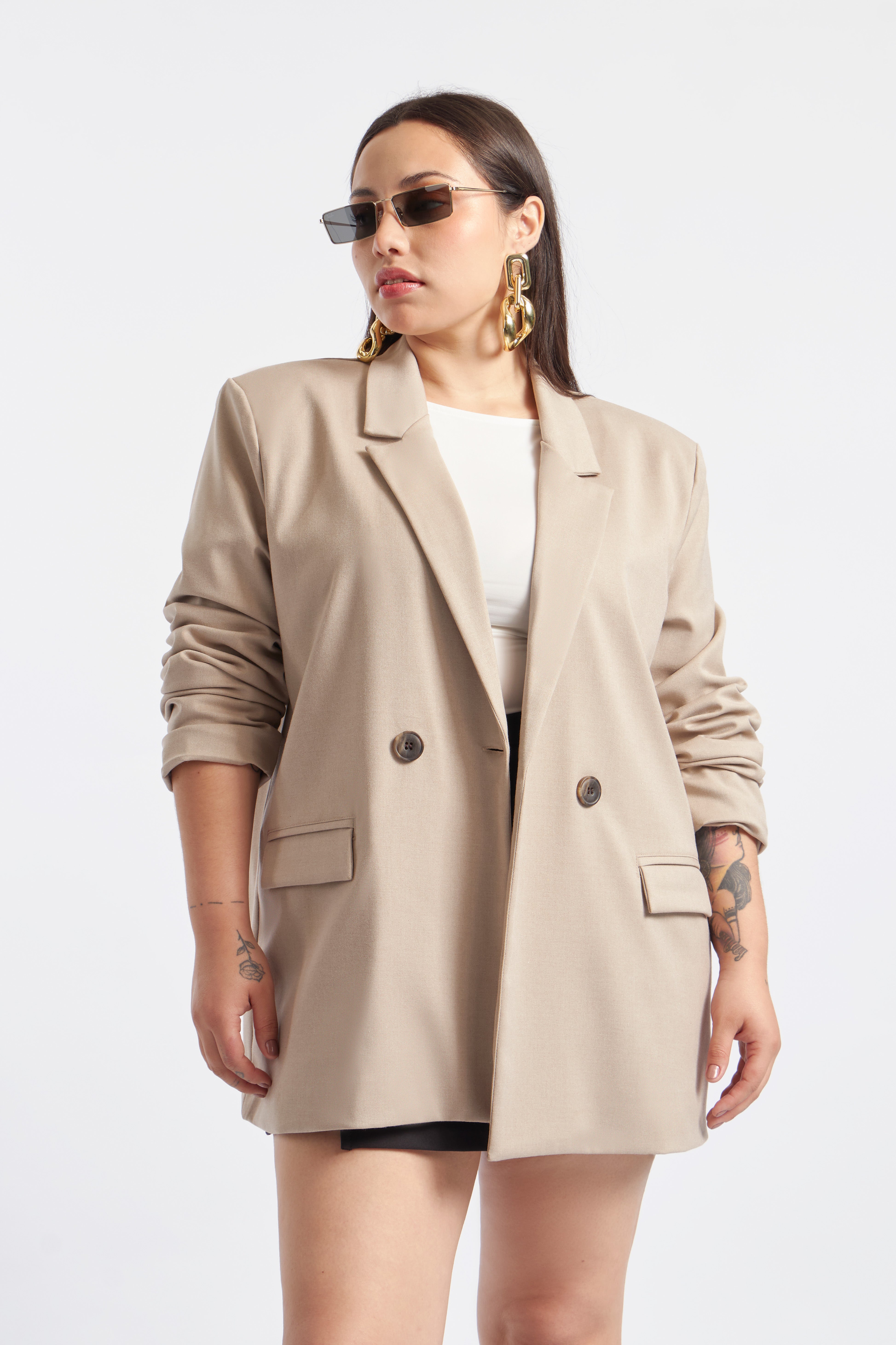 Blazer Fit Regular - Beige