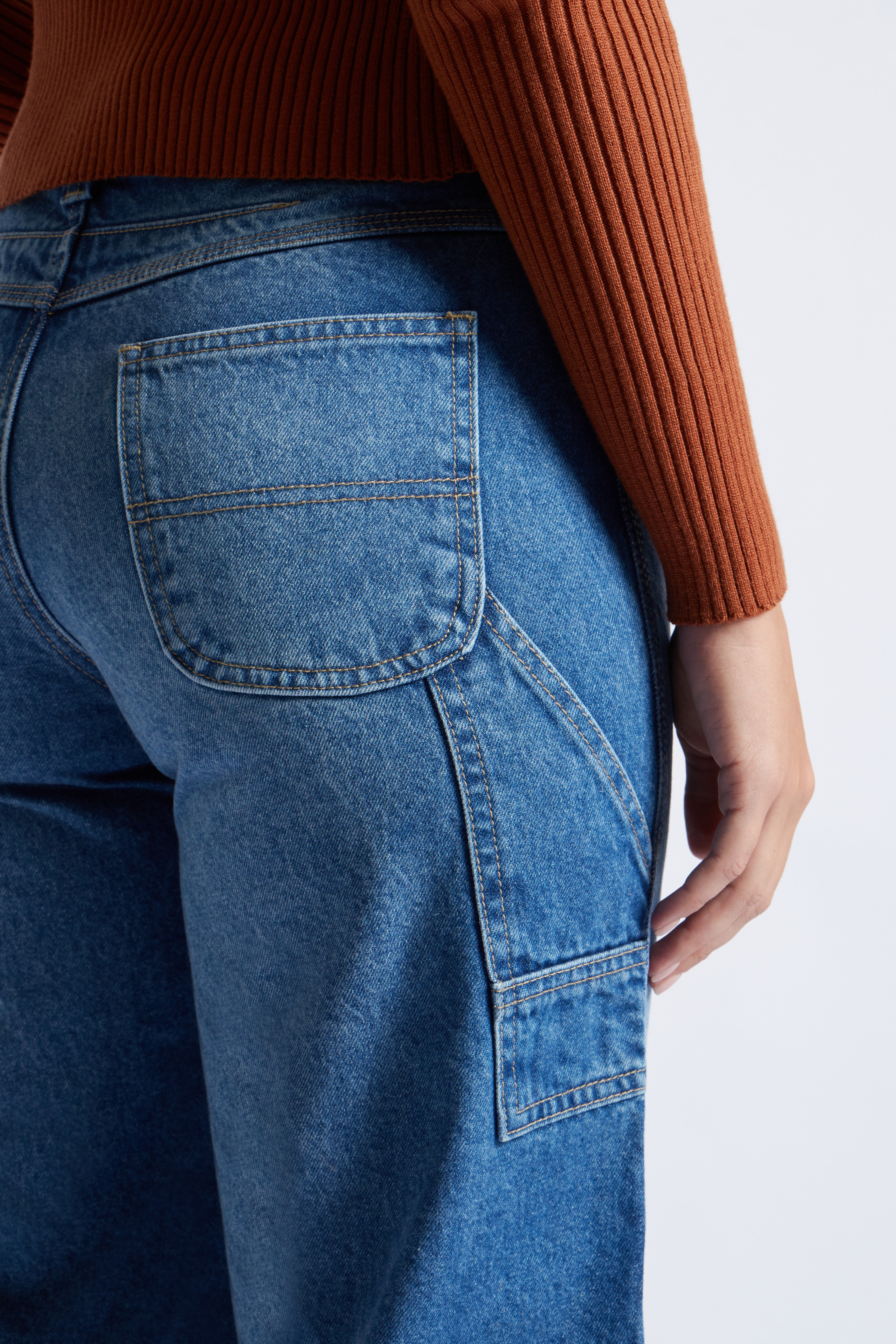 Denim Baggy Balloon - Azul