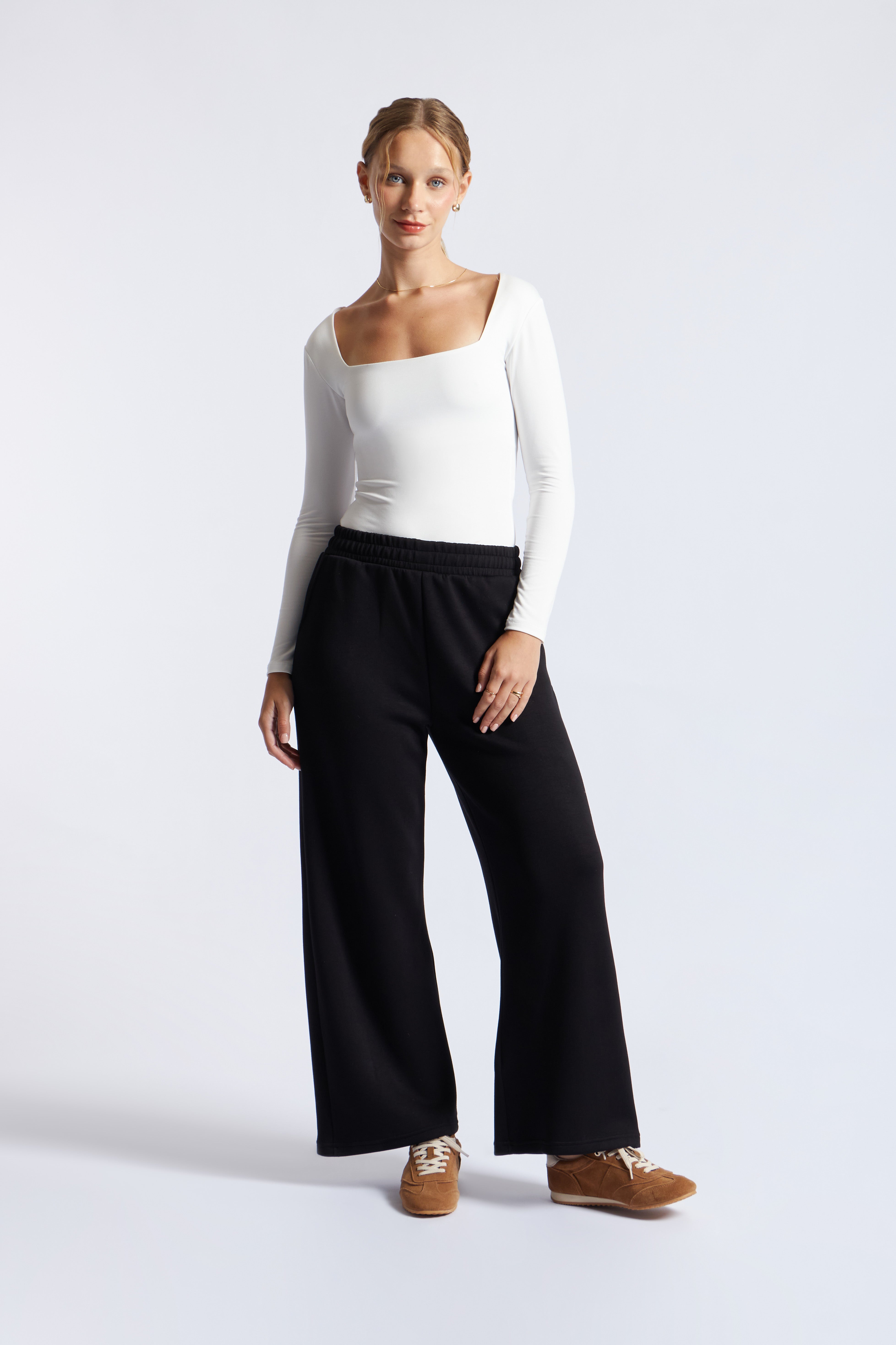 Top Escote Cuadrado - Perla