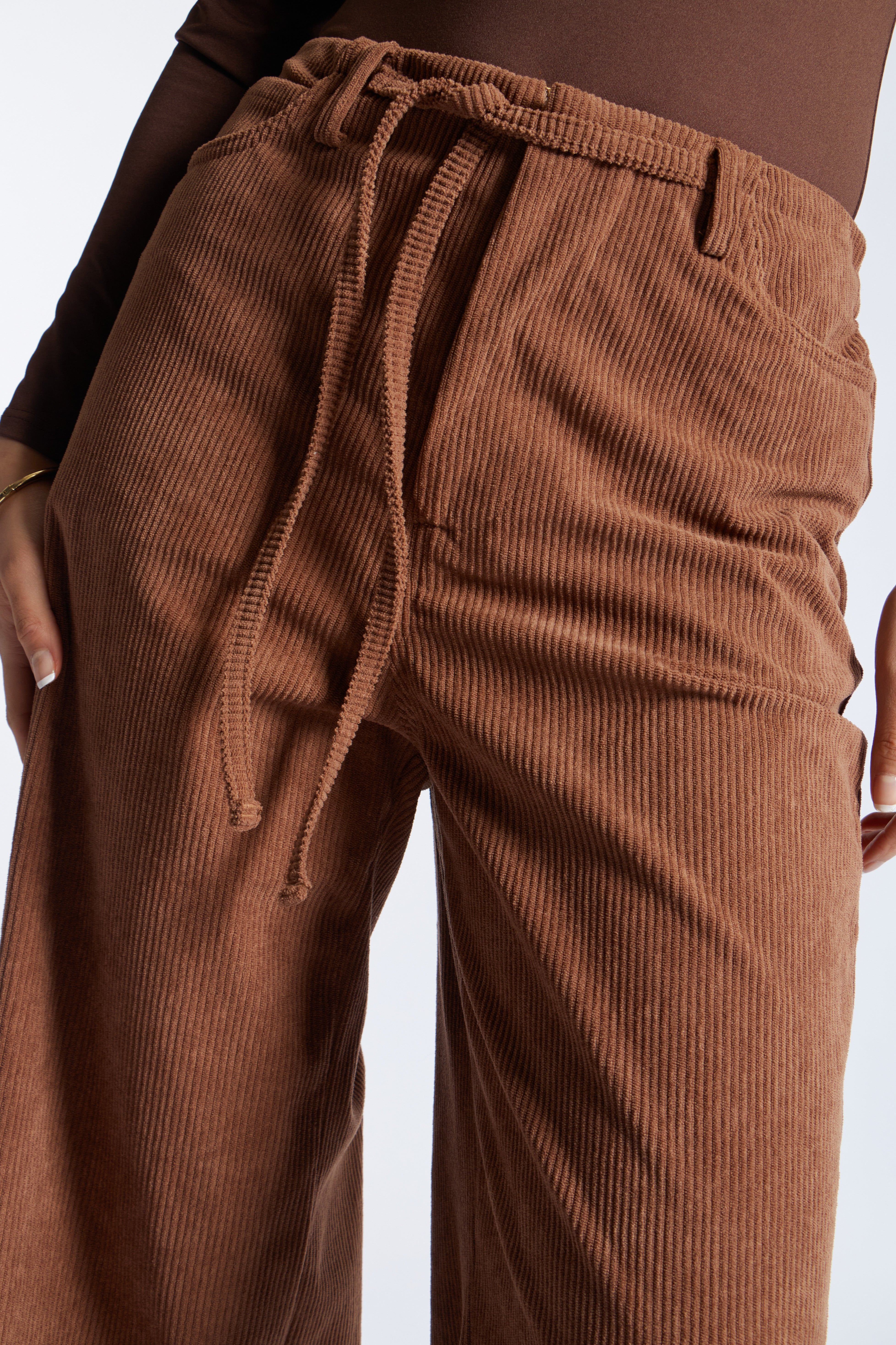 Pantalón Relax Corduroy - Chocolate