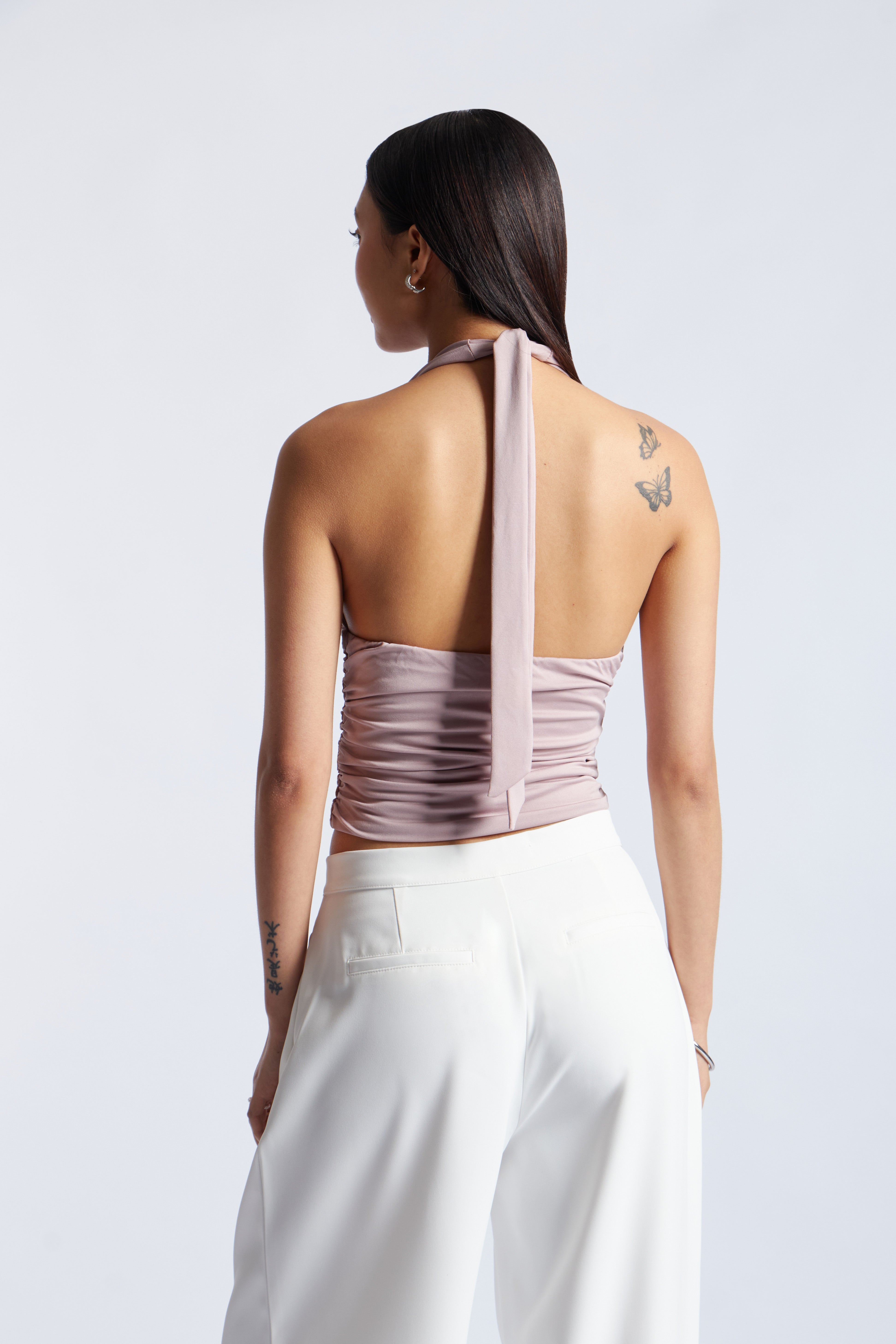 Top Tirantes Halter - Lila