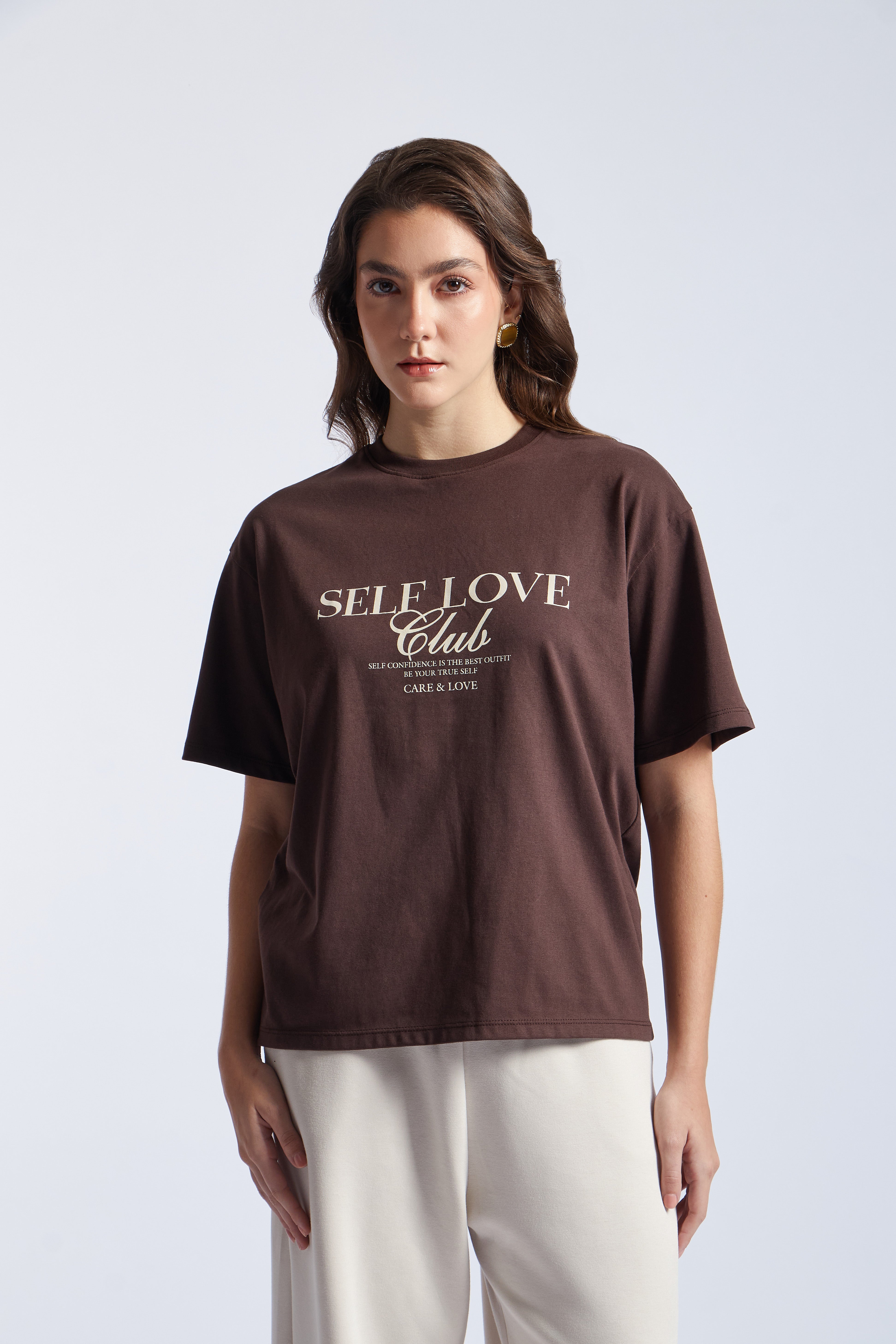 Polo Oversize Varsity - Marrón