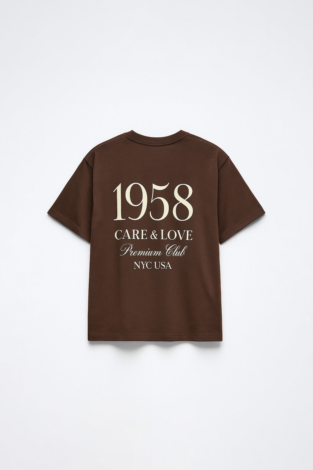 Polo Oversize Varsity - Marrón