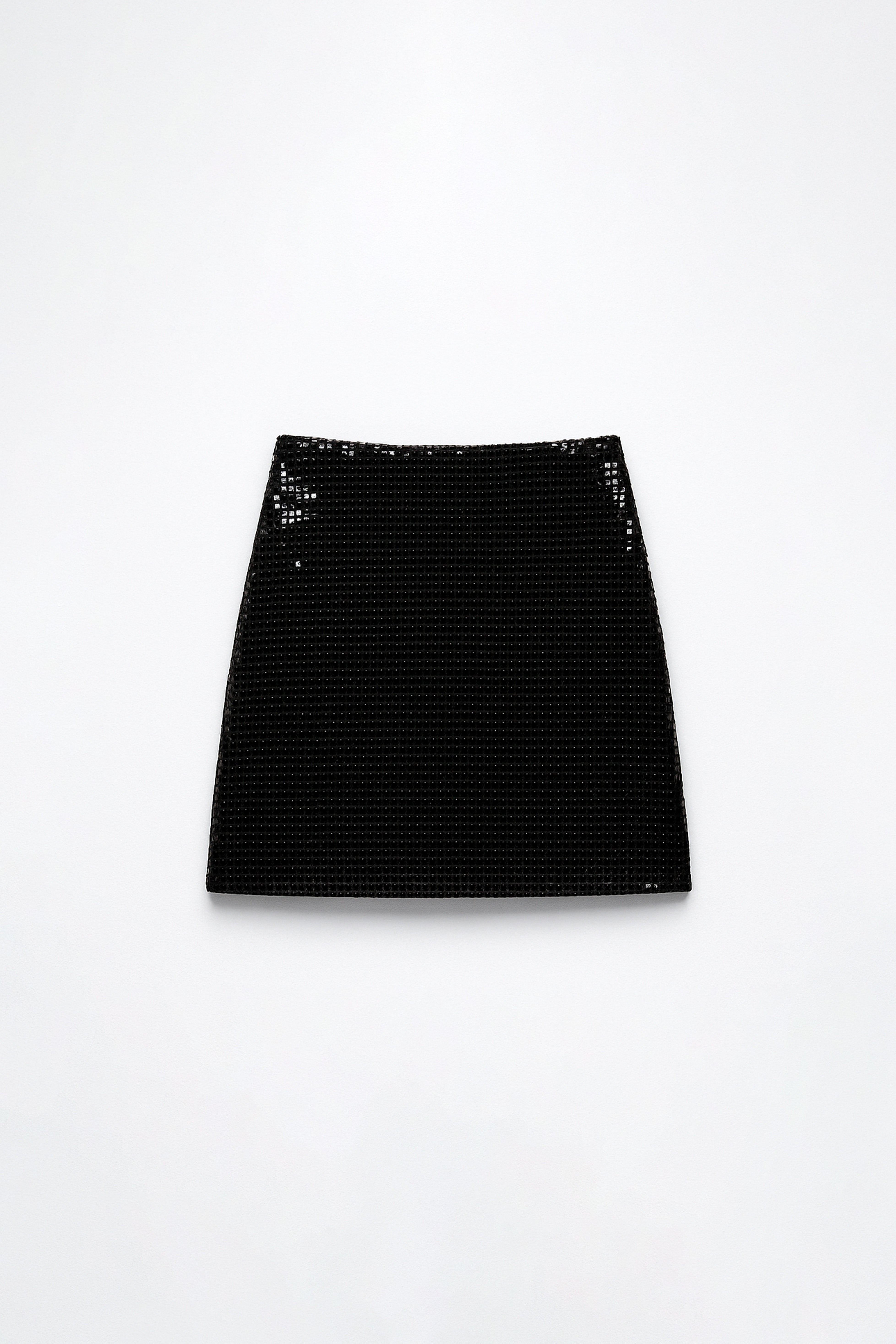 Minifalda Brillos - Negro