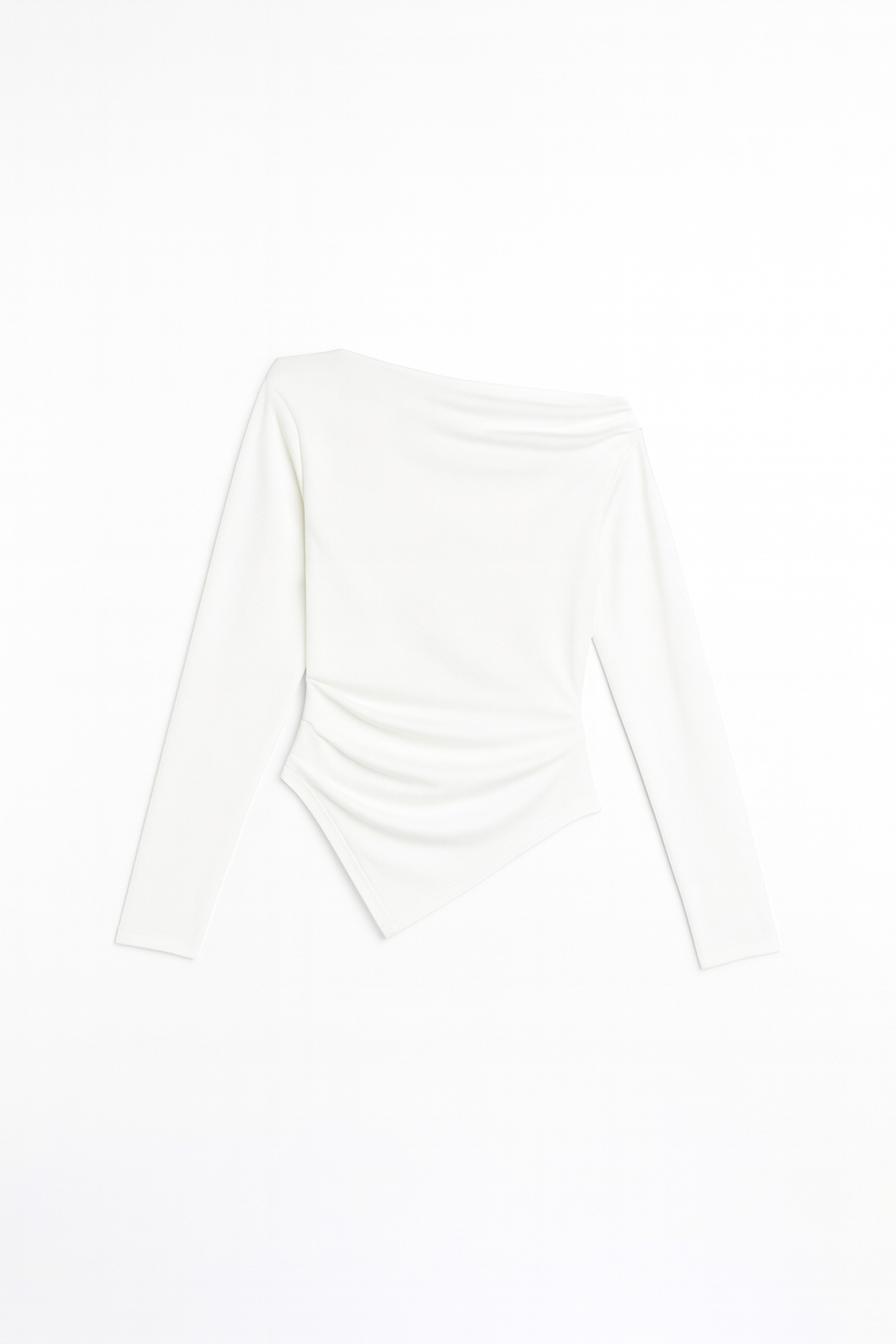 Top Bare One Shoulder Diagonal - Perla