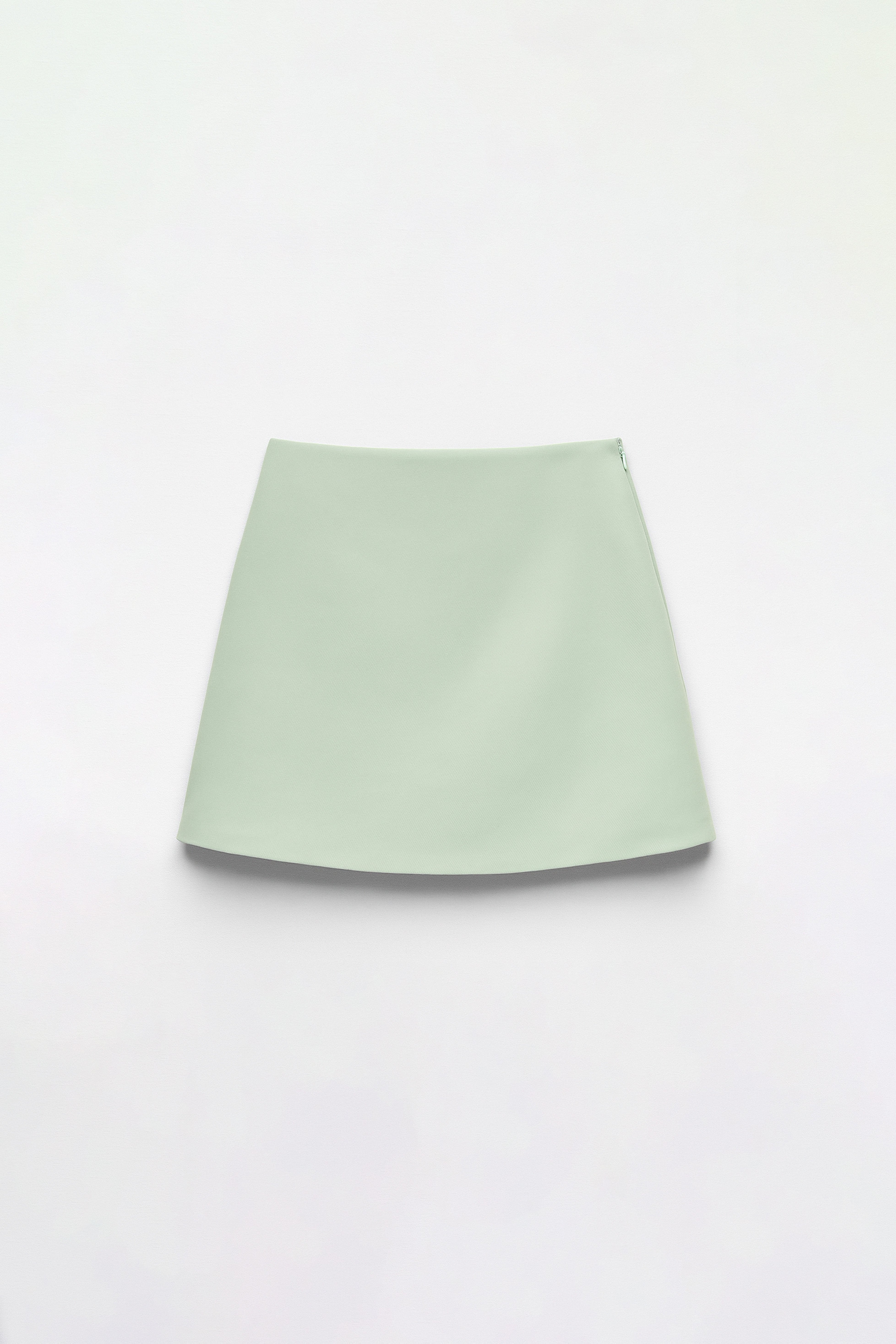 Falda Short Básica Pinzada - Verde