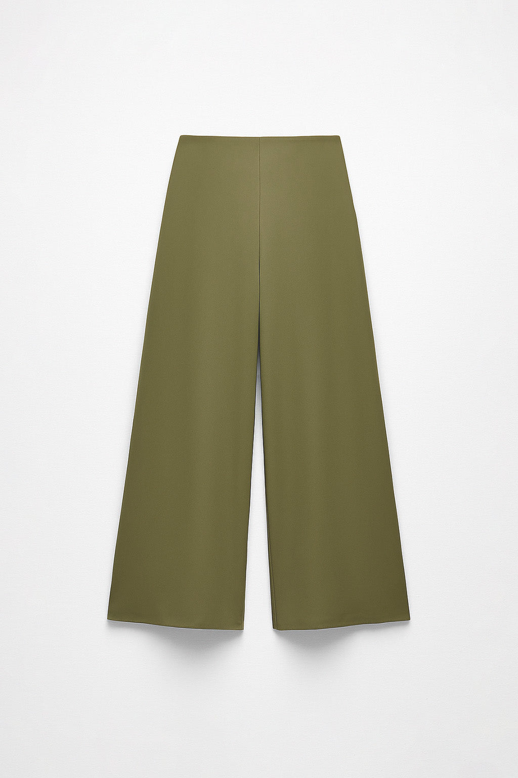 Pantalón Palazzo Fluido - Verde