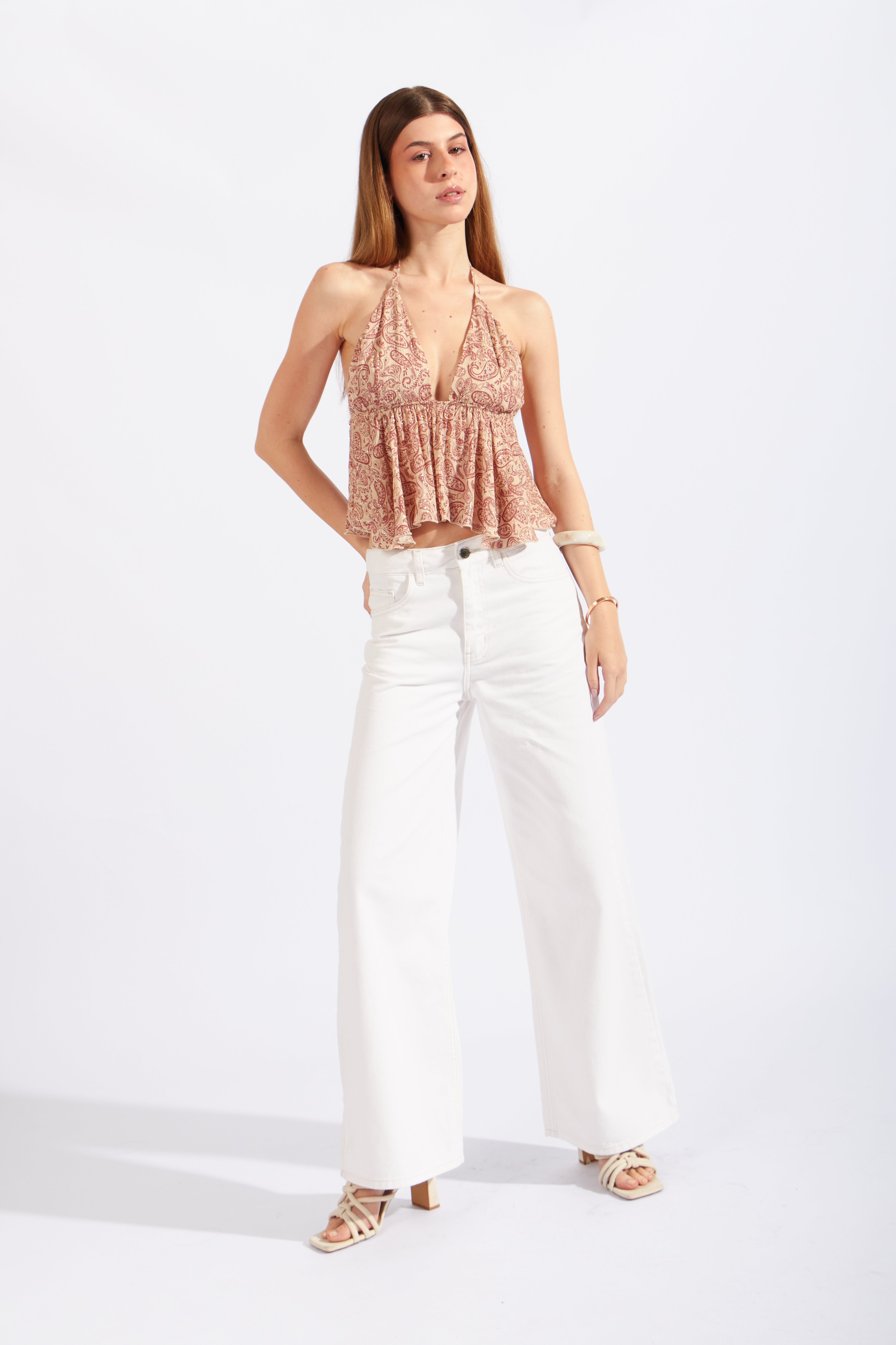 Top Tirantes Gasa - Arena