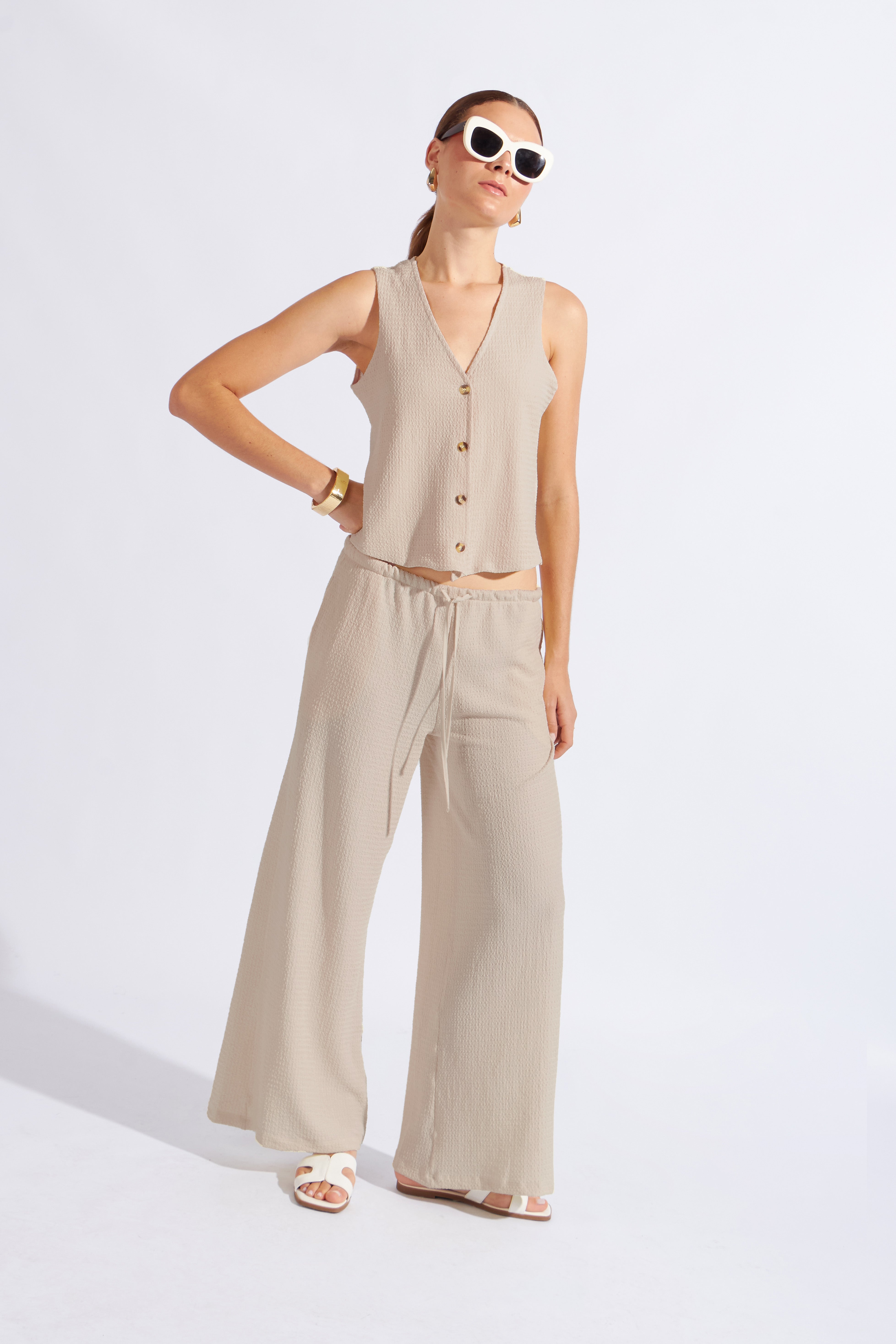 Chaleco Estructura - Arena