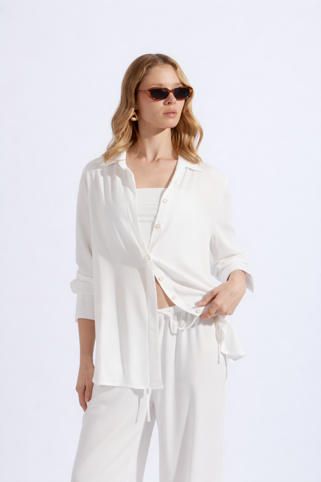 Blusa Manga Larga - Perla