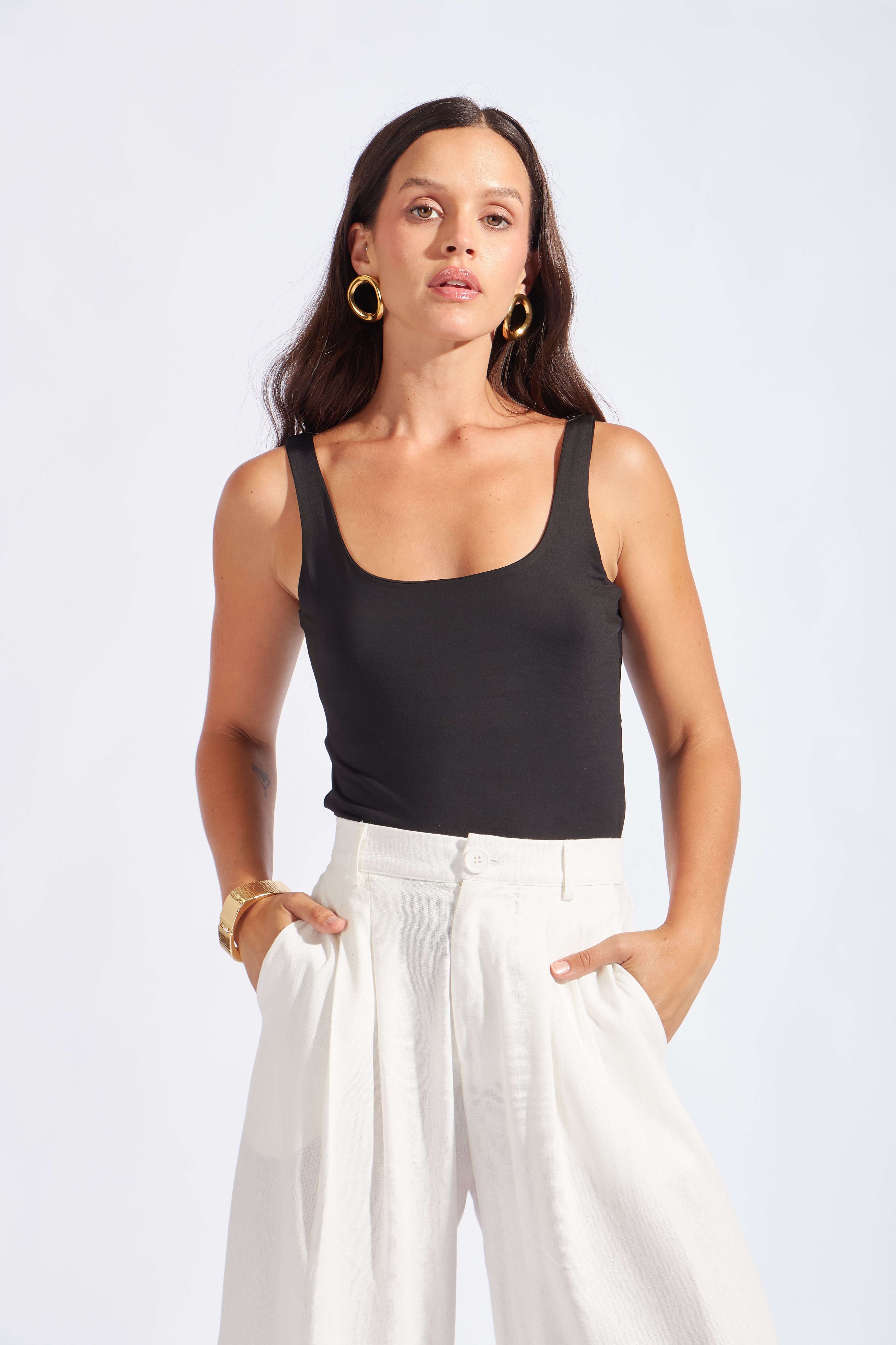 TShirt de Tirantes - Negro