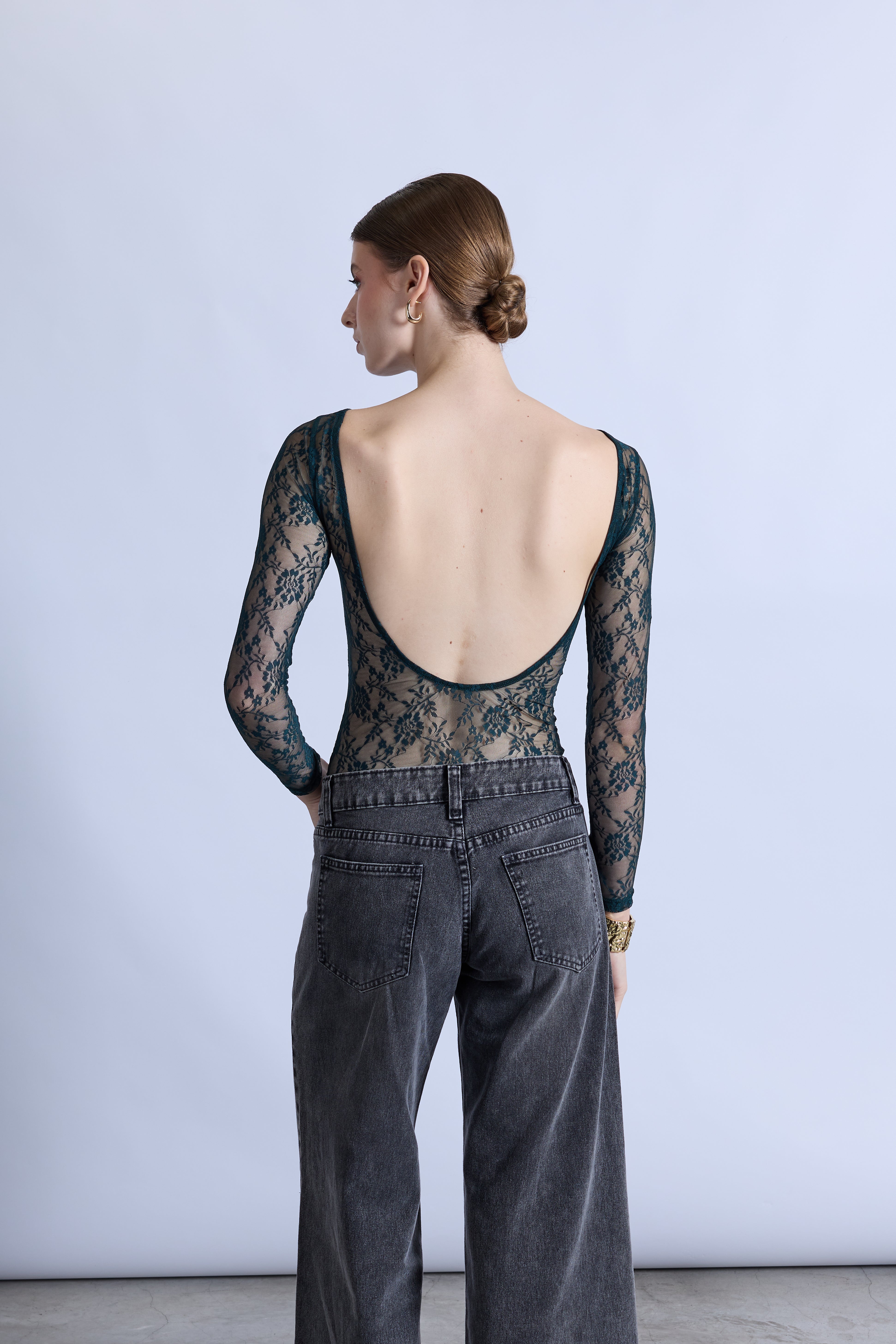 Body Lace - Verde Botella