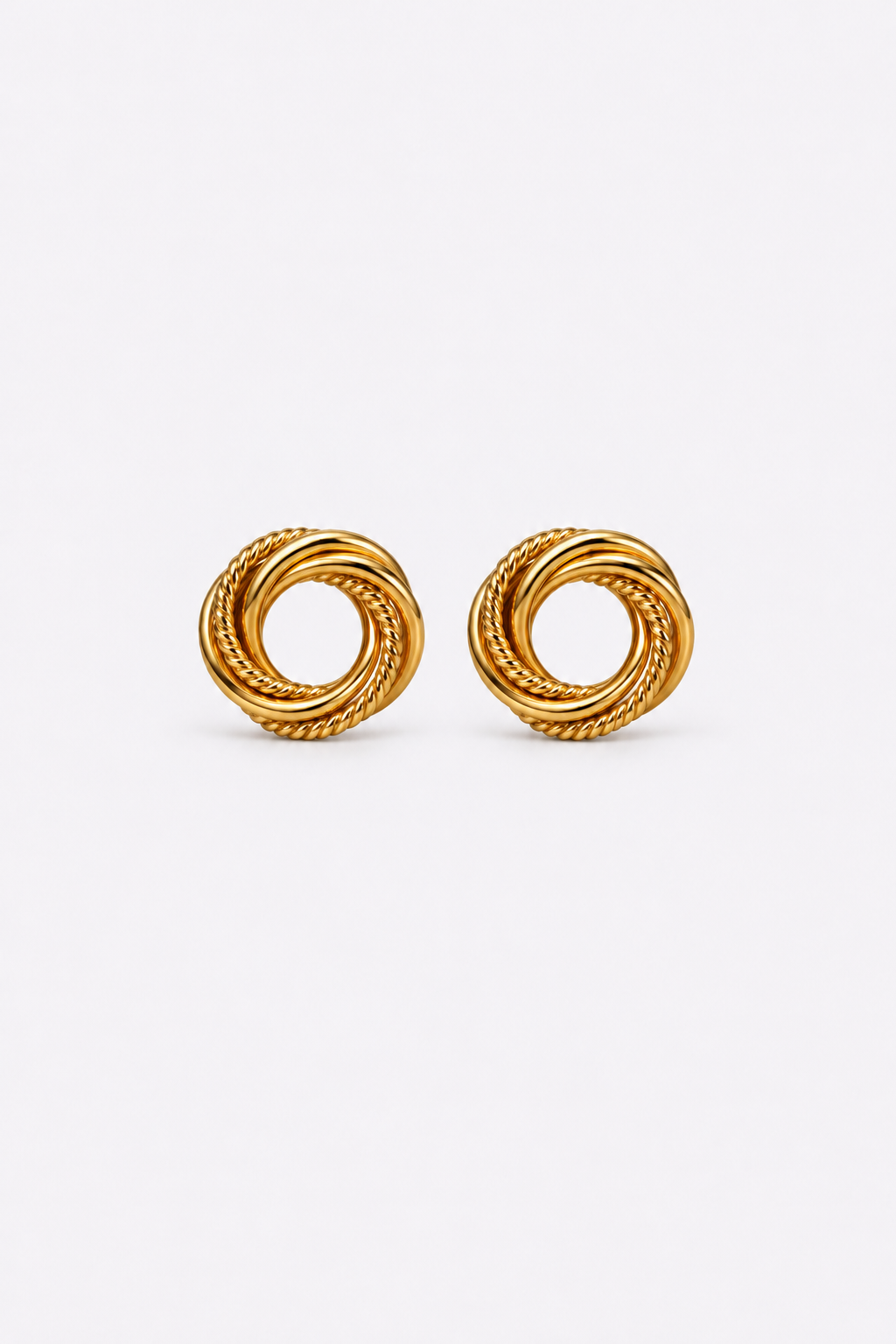 Aretes Nudo Circular
