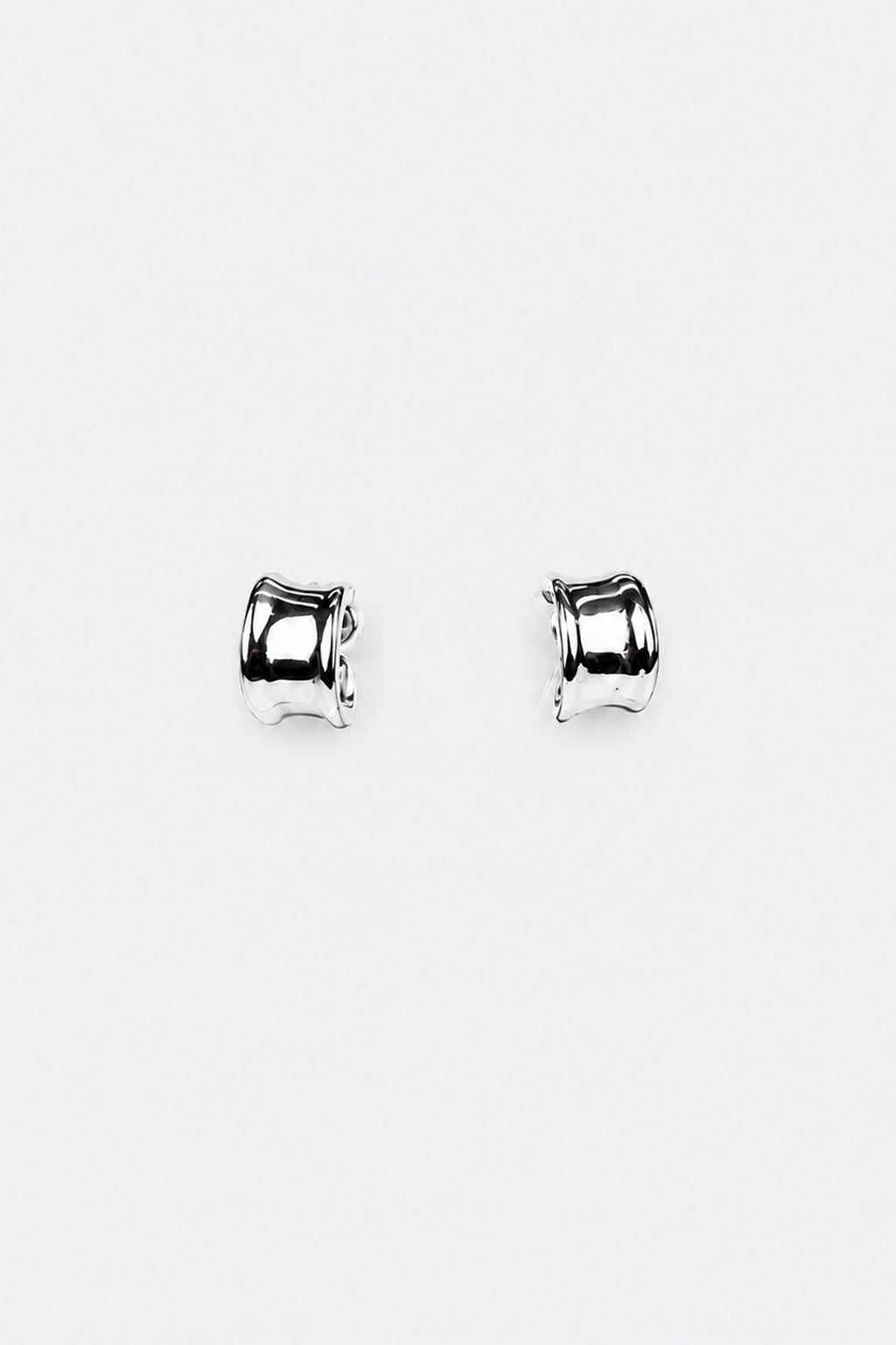 Aretes Onda Plateada - Varios