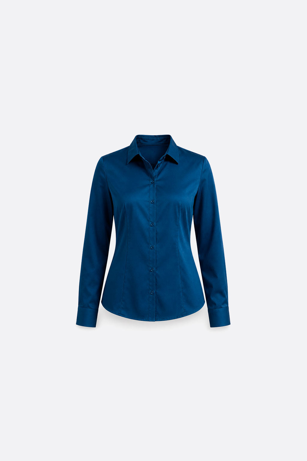 Blusa Satín Luxe - Cobalto