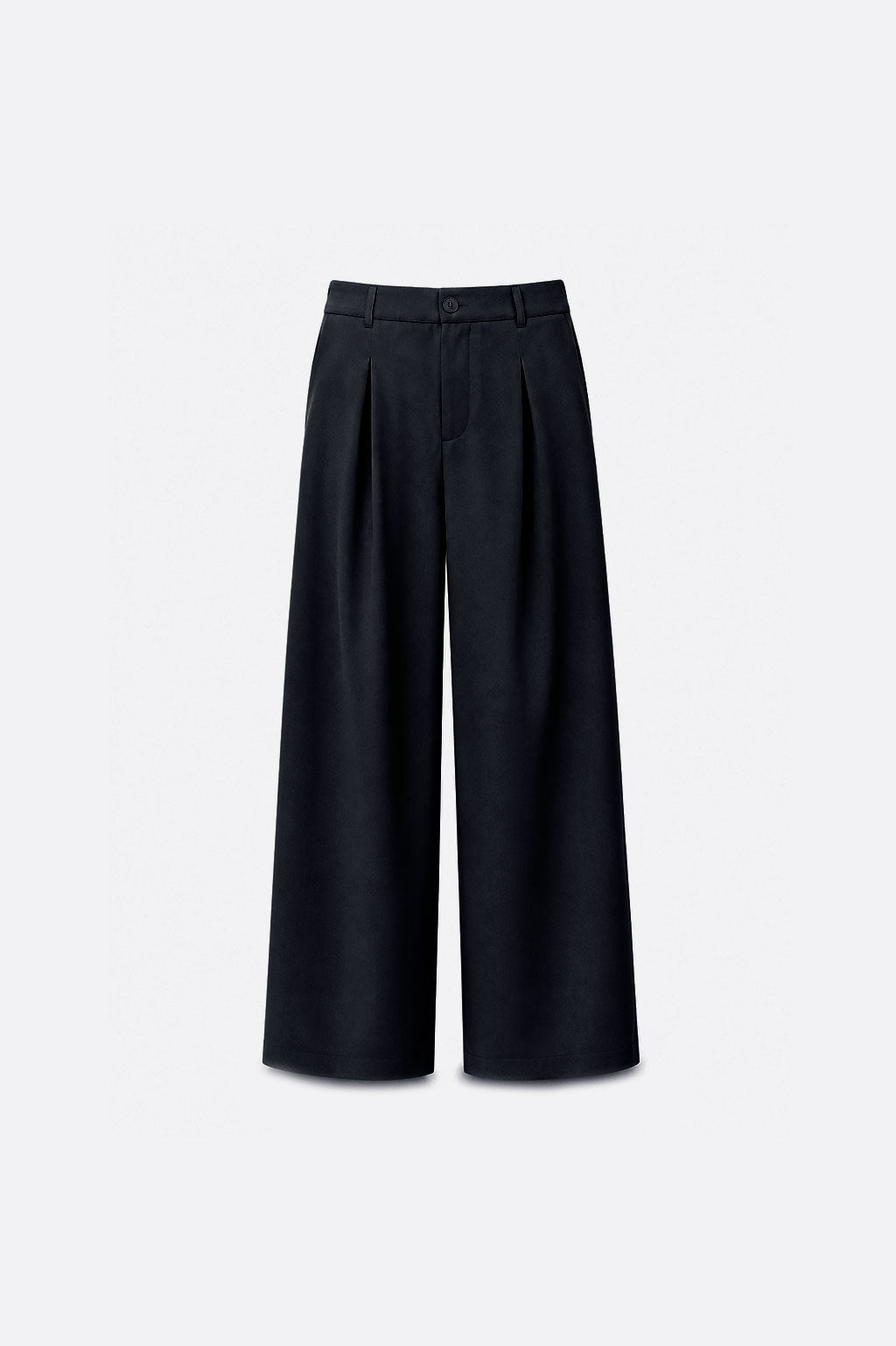 Pantalón Sastrero Pliegues - Negro