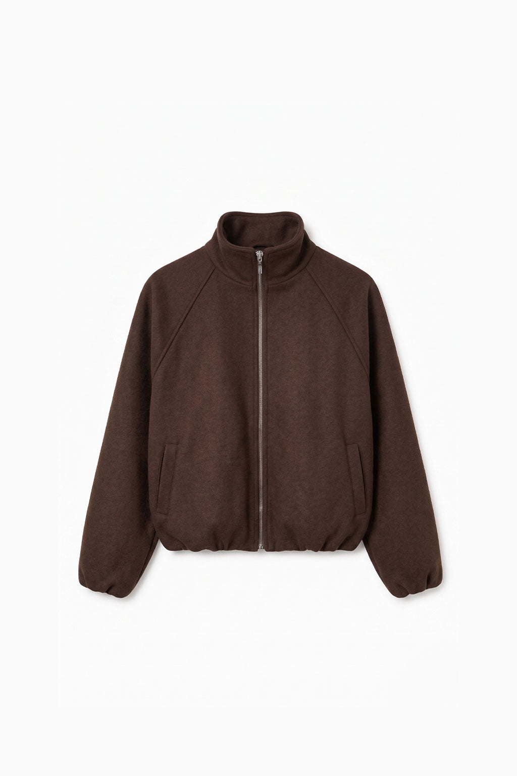 Casaca Bomber Manga Raglán - Marrón