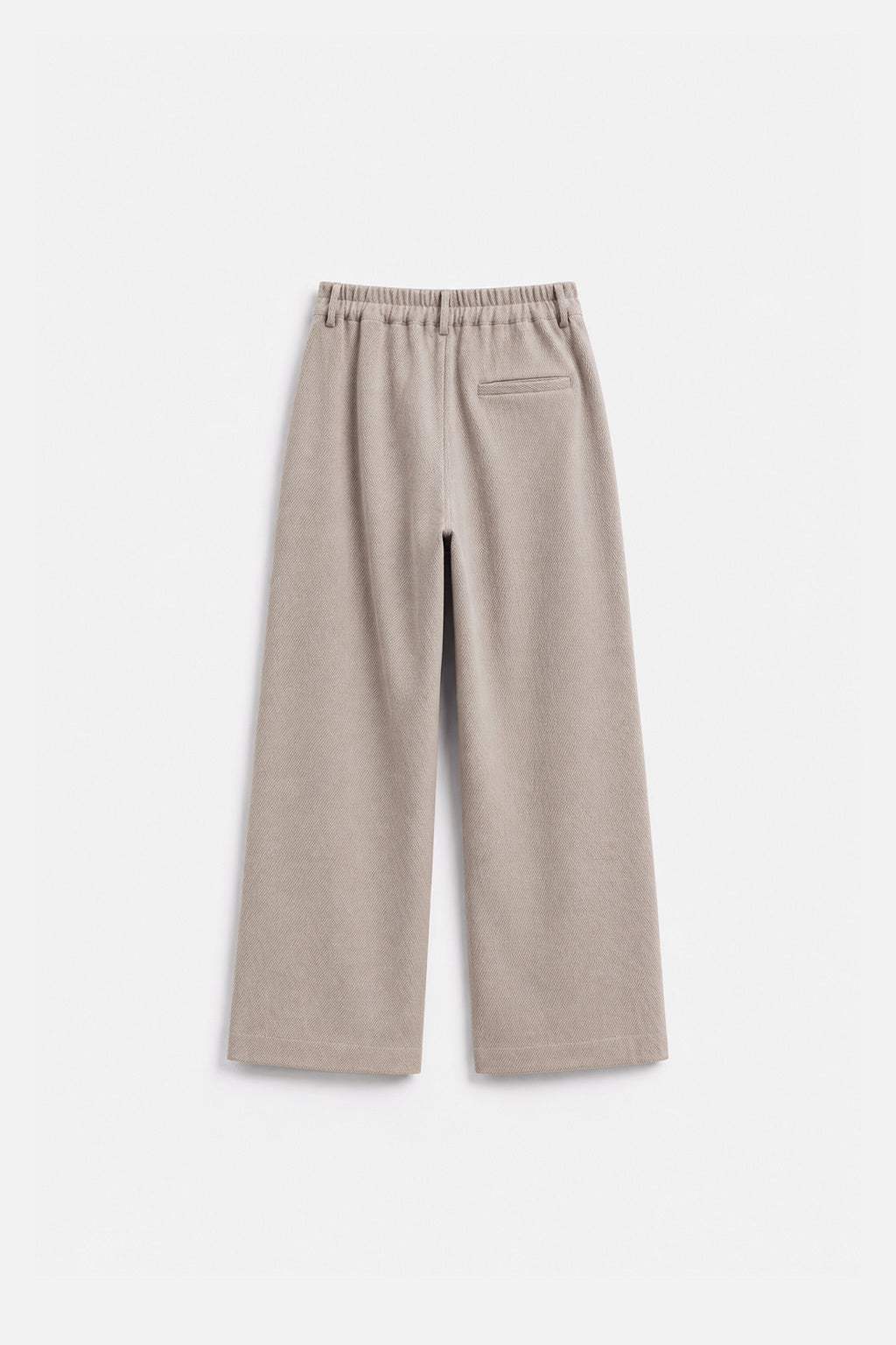 Pantalón Palazzo Pliegues - Arena
