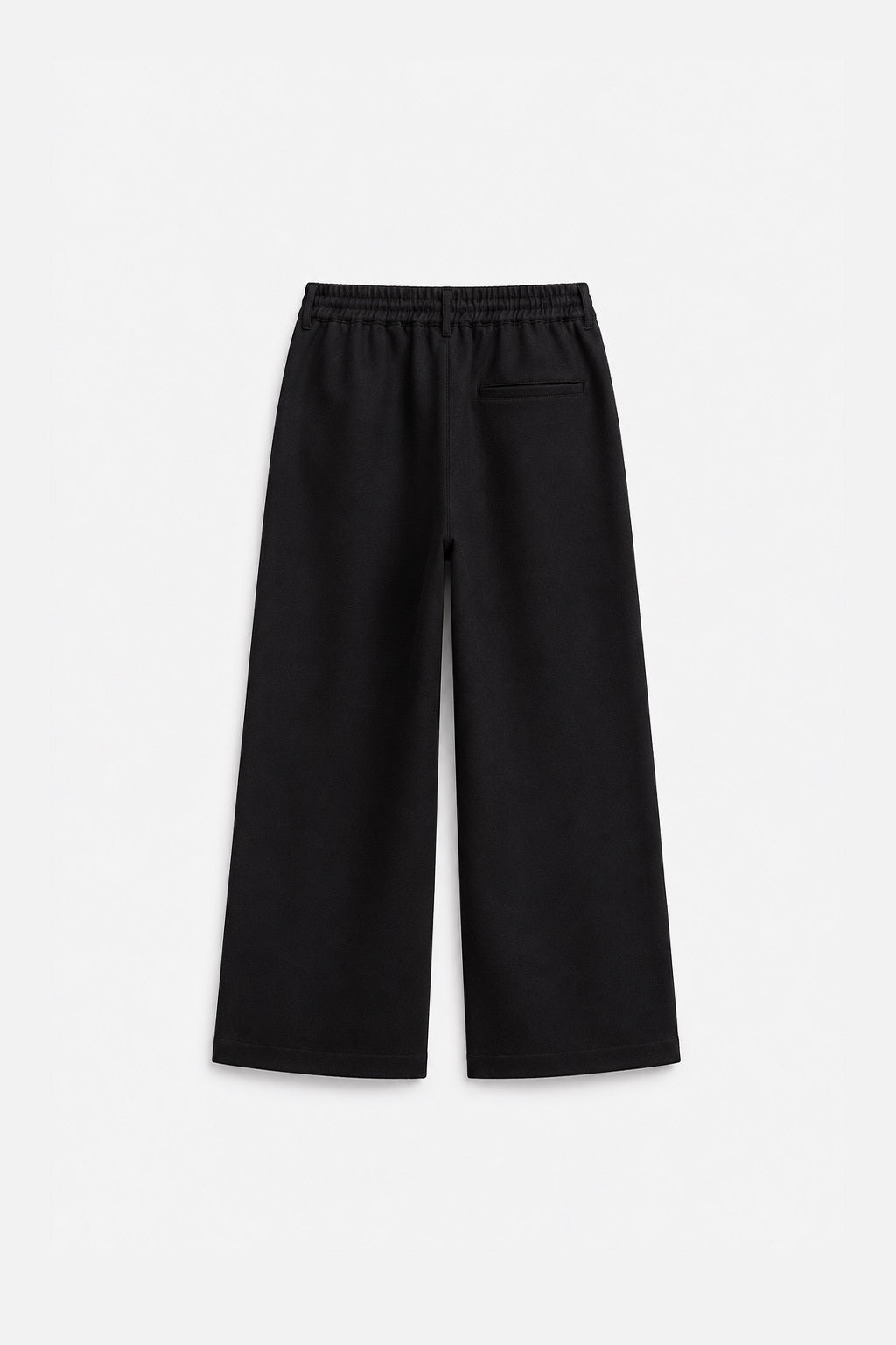 Pantalón Palazzo Pliegues - Negro