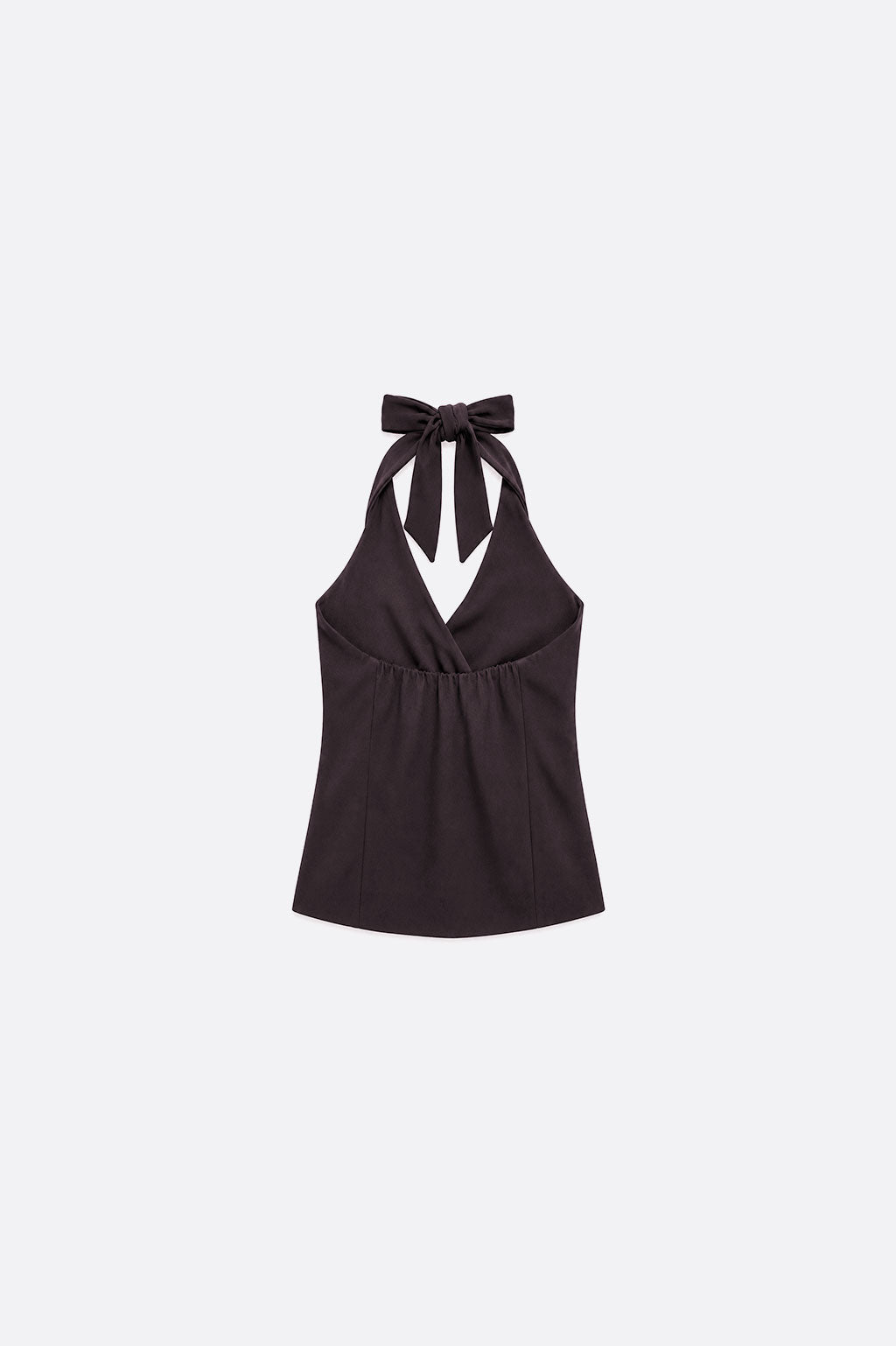 Top Halter Cruzado - Negro