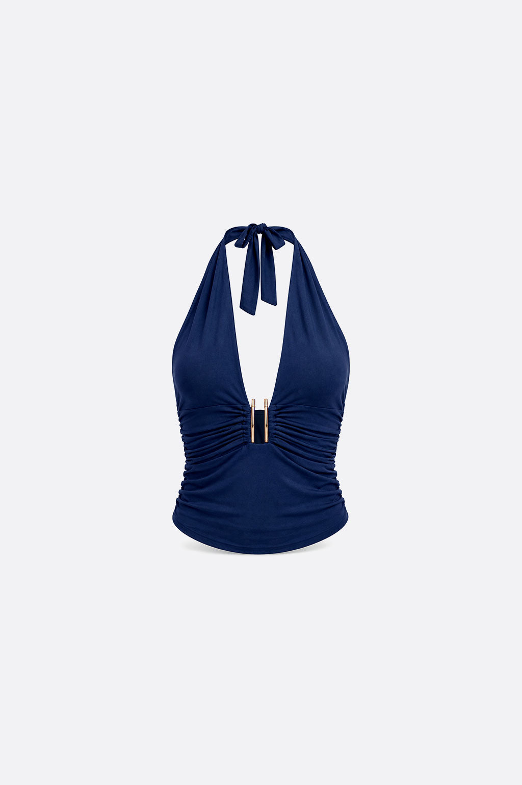 Top Halter Luxe - Azul