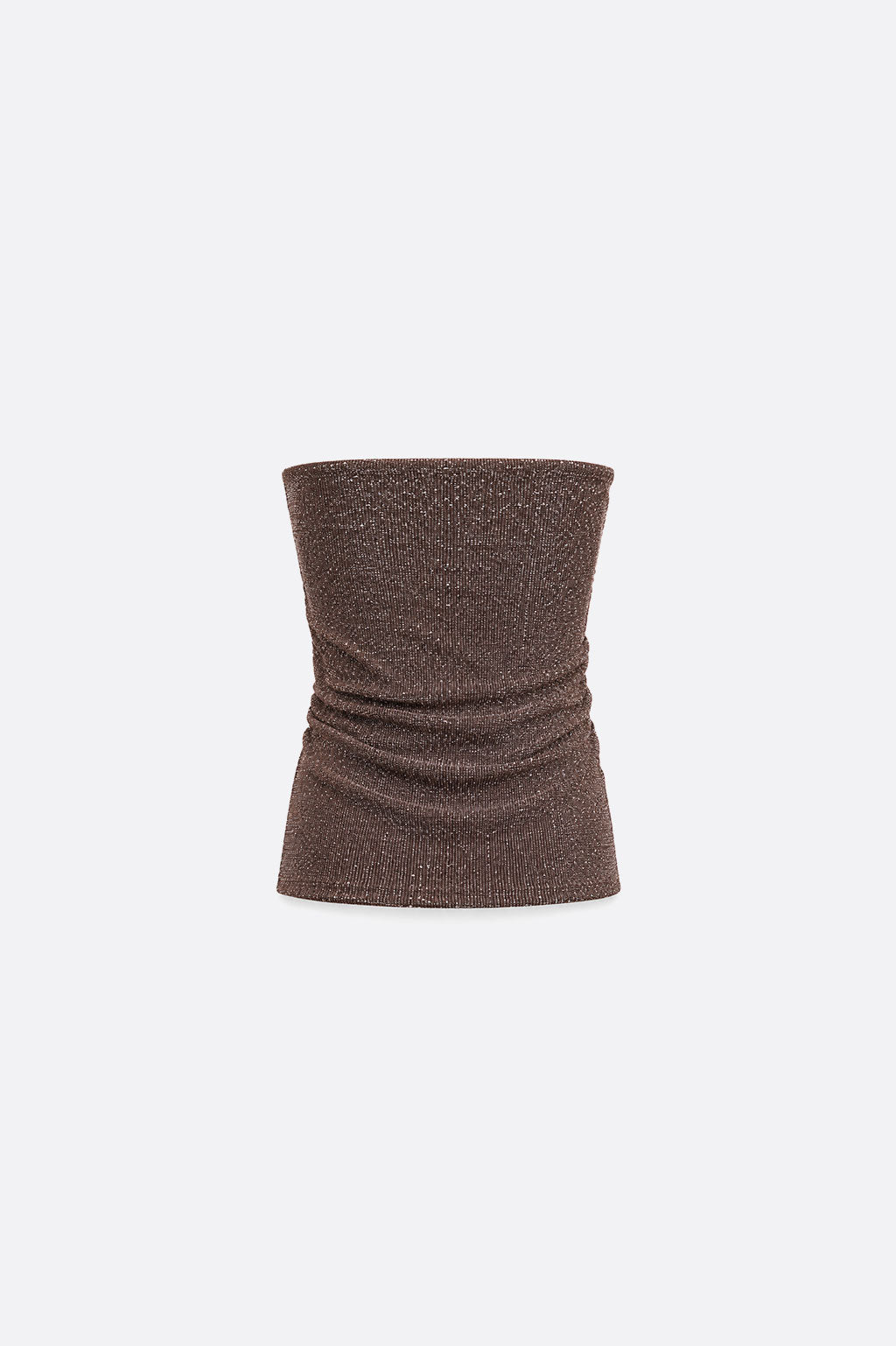 Top Strapless Brillo - Lacre