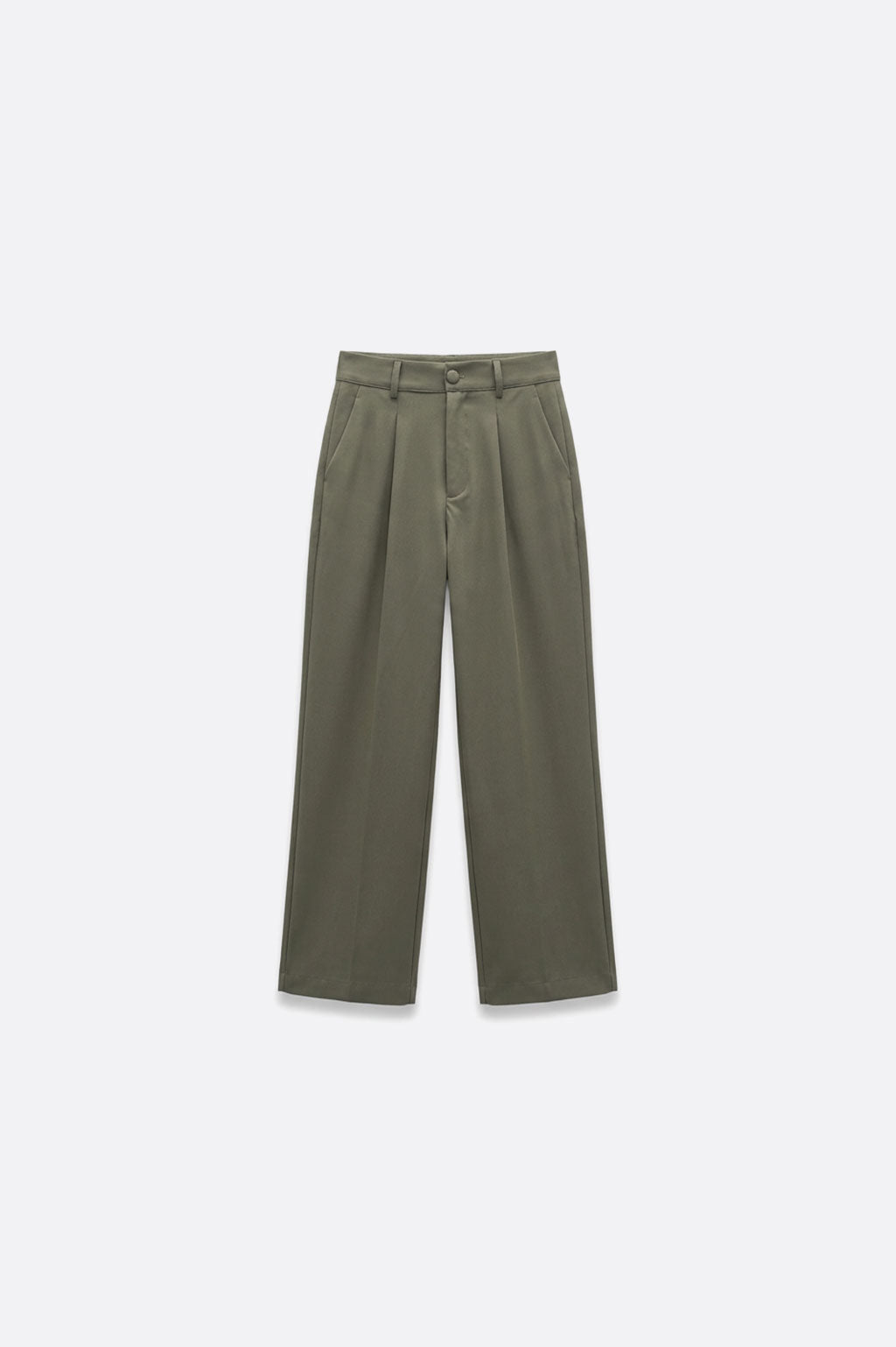 Pantalón Sastre Palazzo - Verde Militar