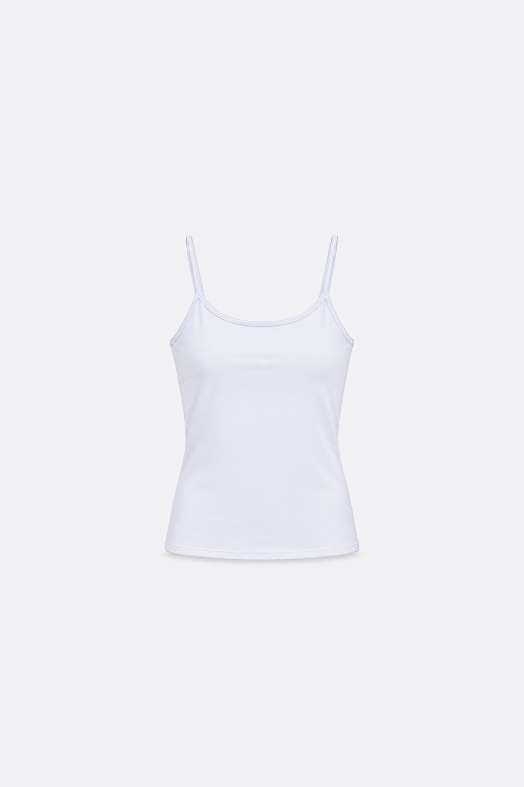 Top Slim Tiras - Blanco