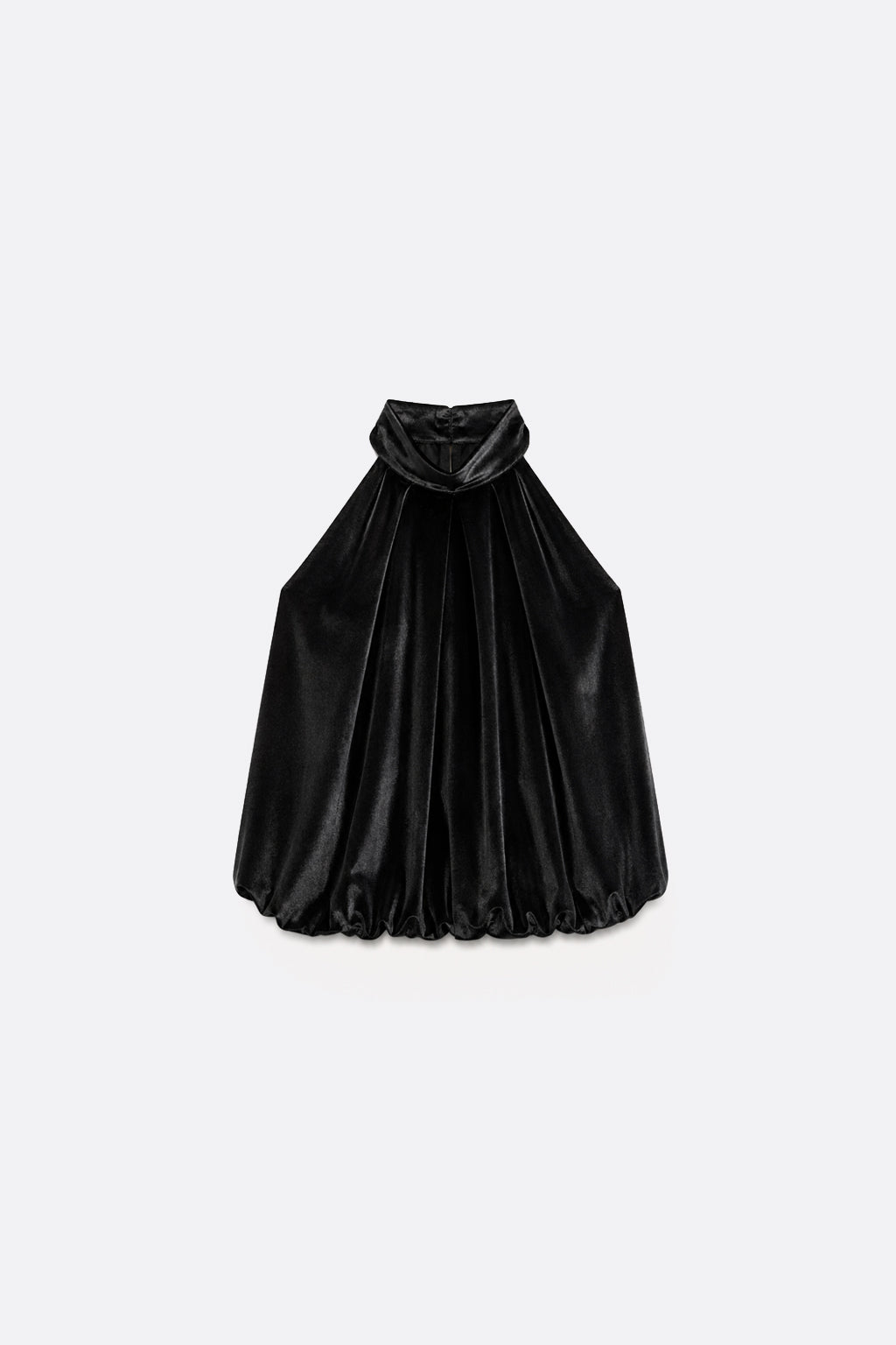 Blusa Halter Globo - Negro