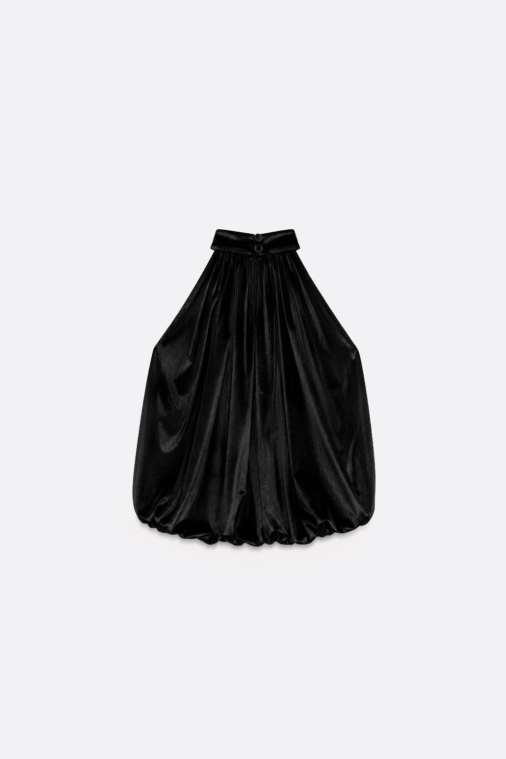 Blusa Halter Globo - Negro
