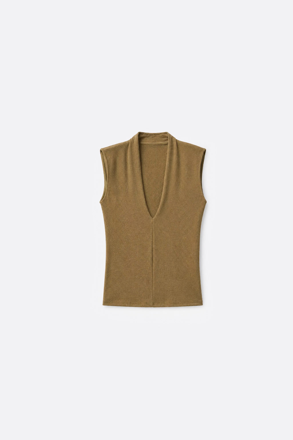 Camiseta Rústica Escote - Verde