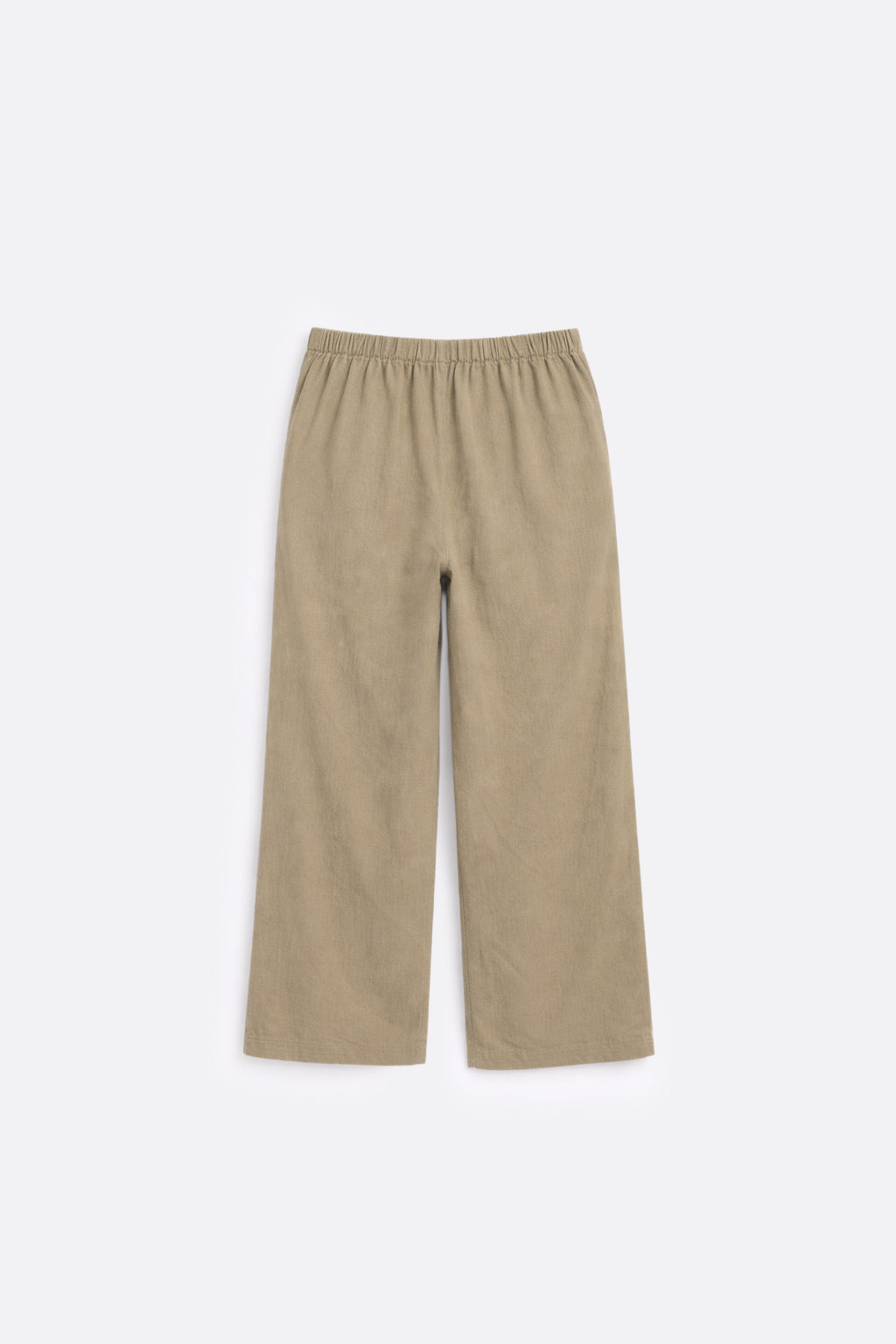 Pantalón Lino Bordado - Verde