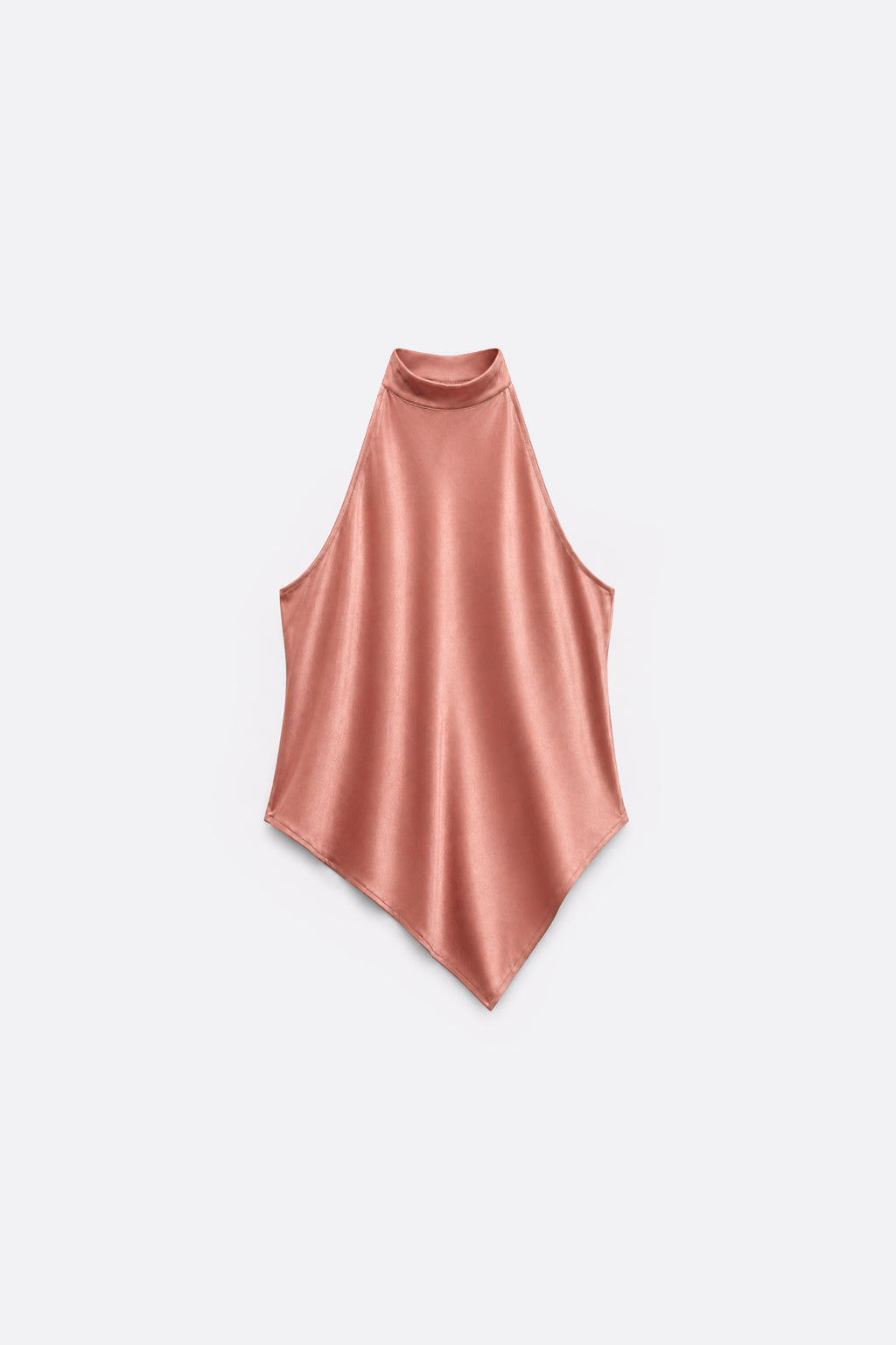 Top Halter Asimétrico - Mocca