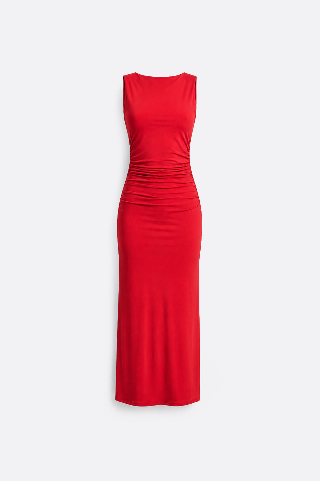 Vestido Asimétrico Twist - Rojo