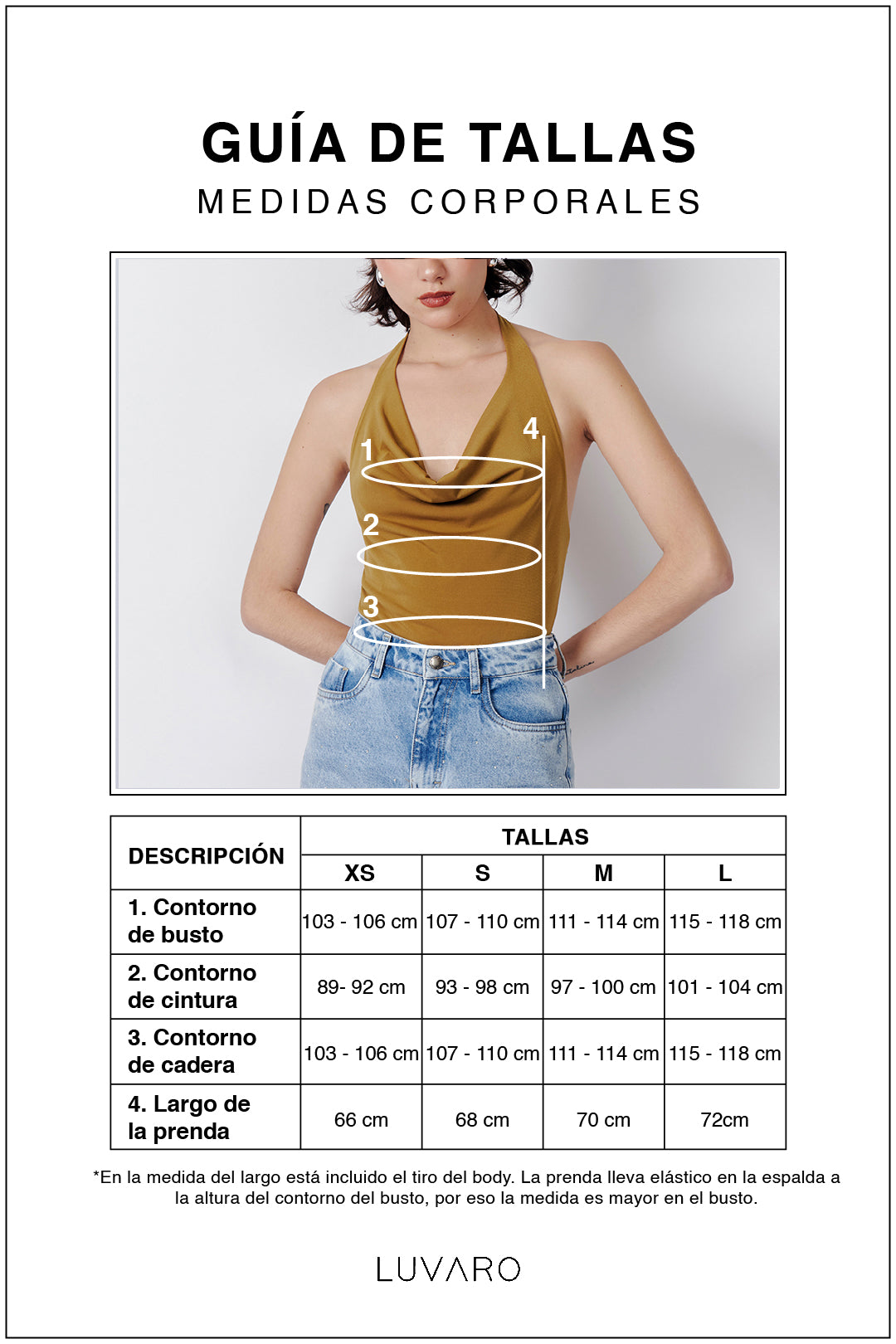 Body Cuello Halter - Perla