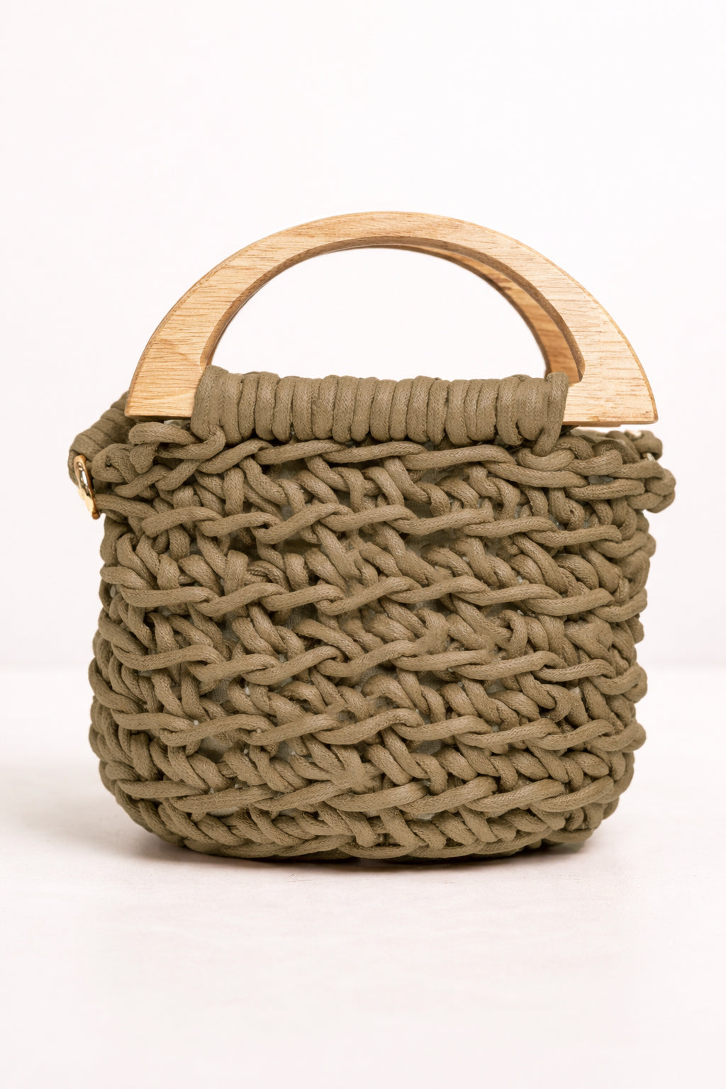 Bolso Trenzado Alba - Natural