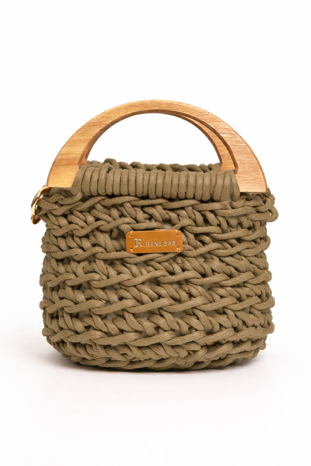 Bolso Trenzado Alba - Natural