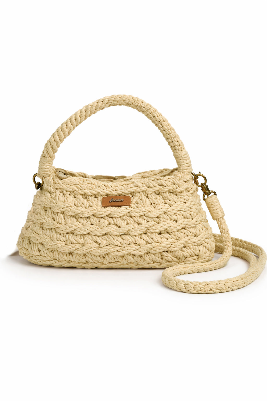 Bolso Tejido Rivera - Beige