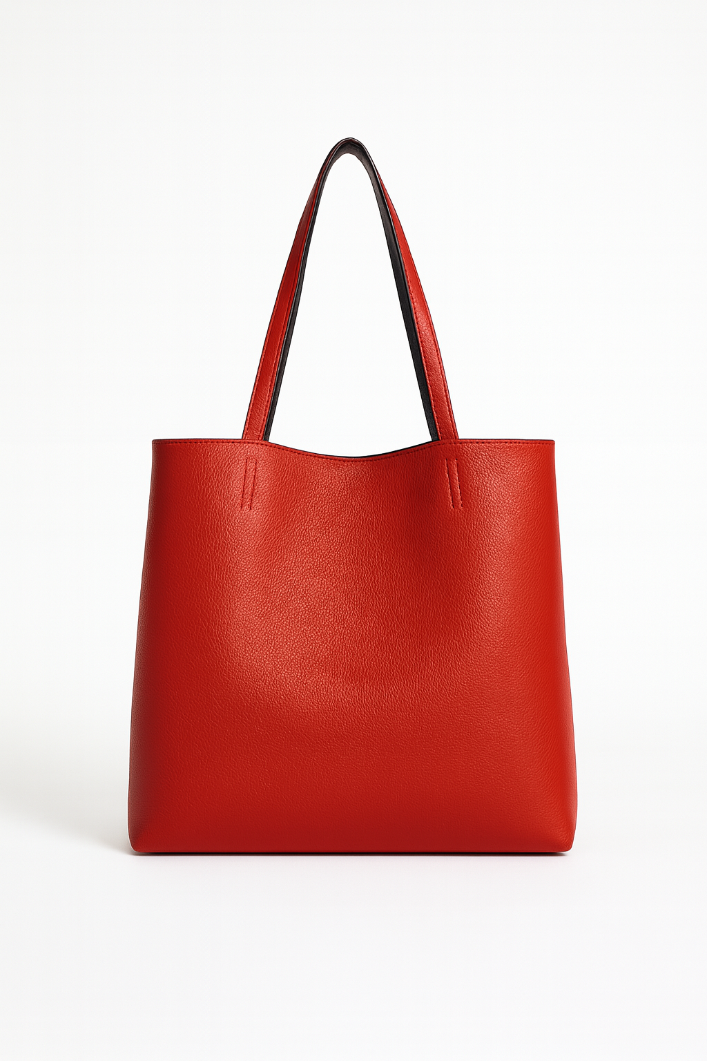 Bolso reversible con neceser - Negro