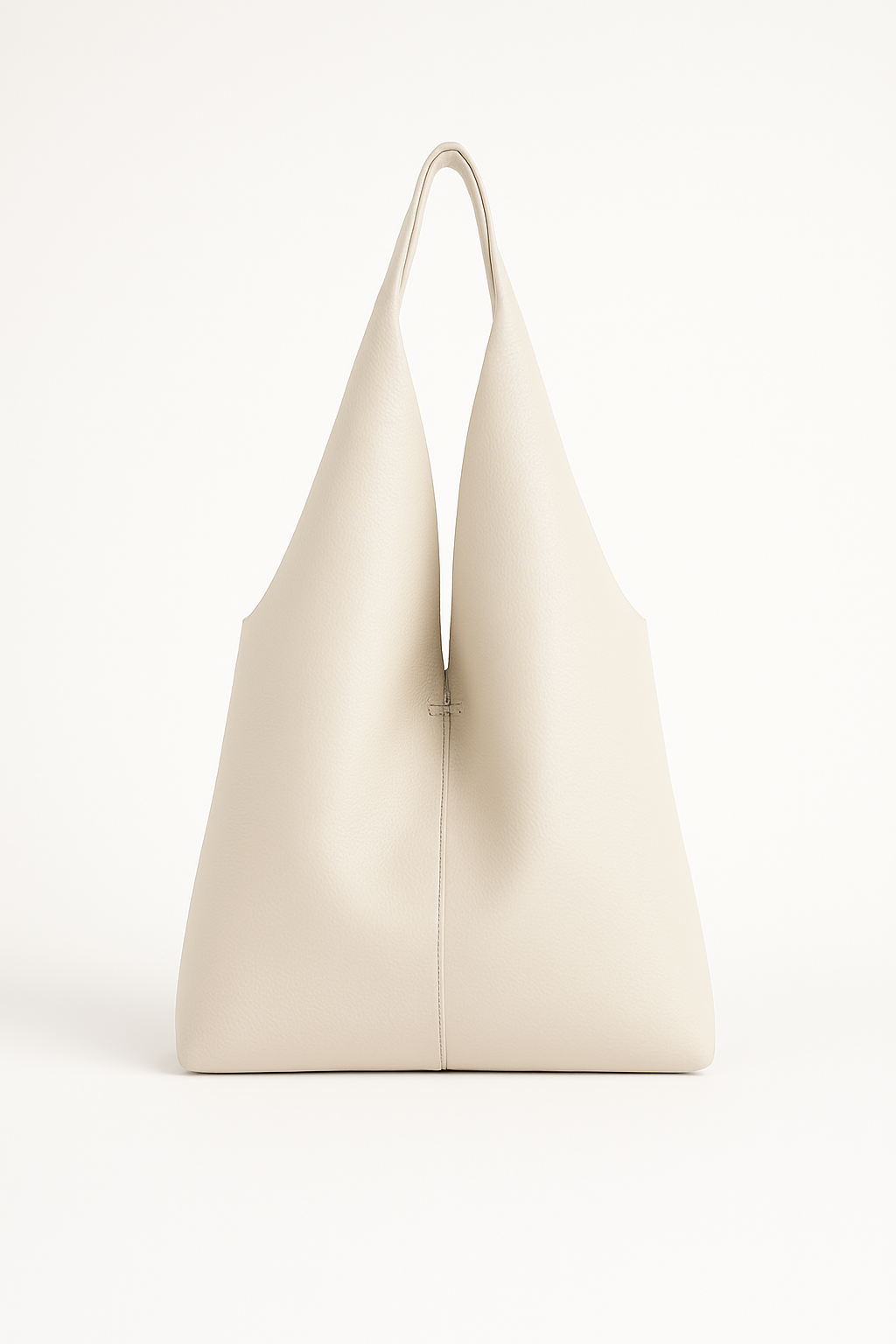 Bolso minimalista en V - Arena